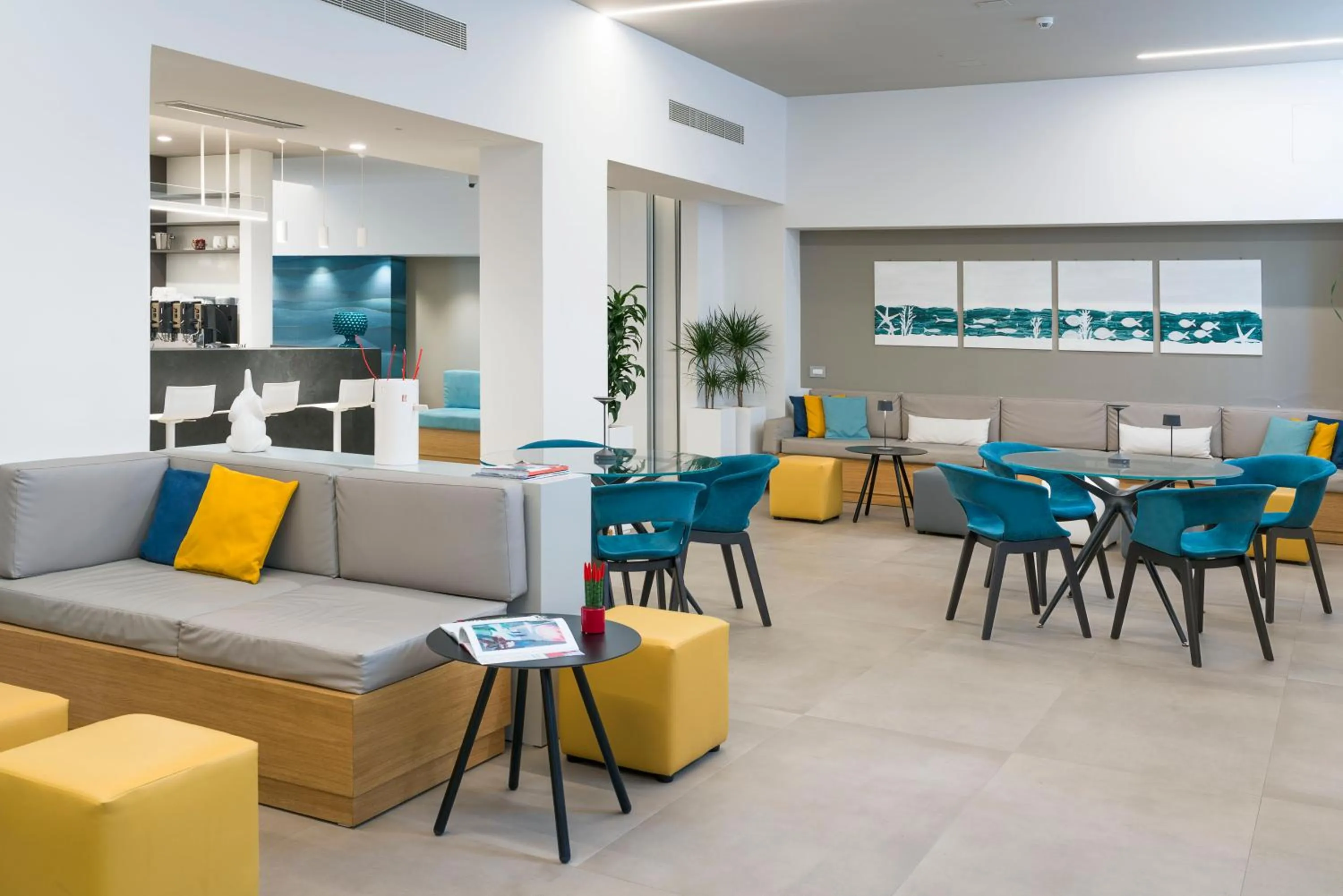 Seating area in Albatros Beach Hotel