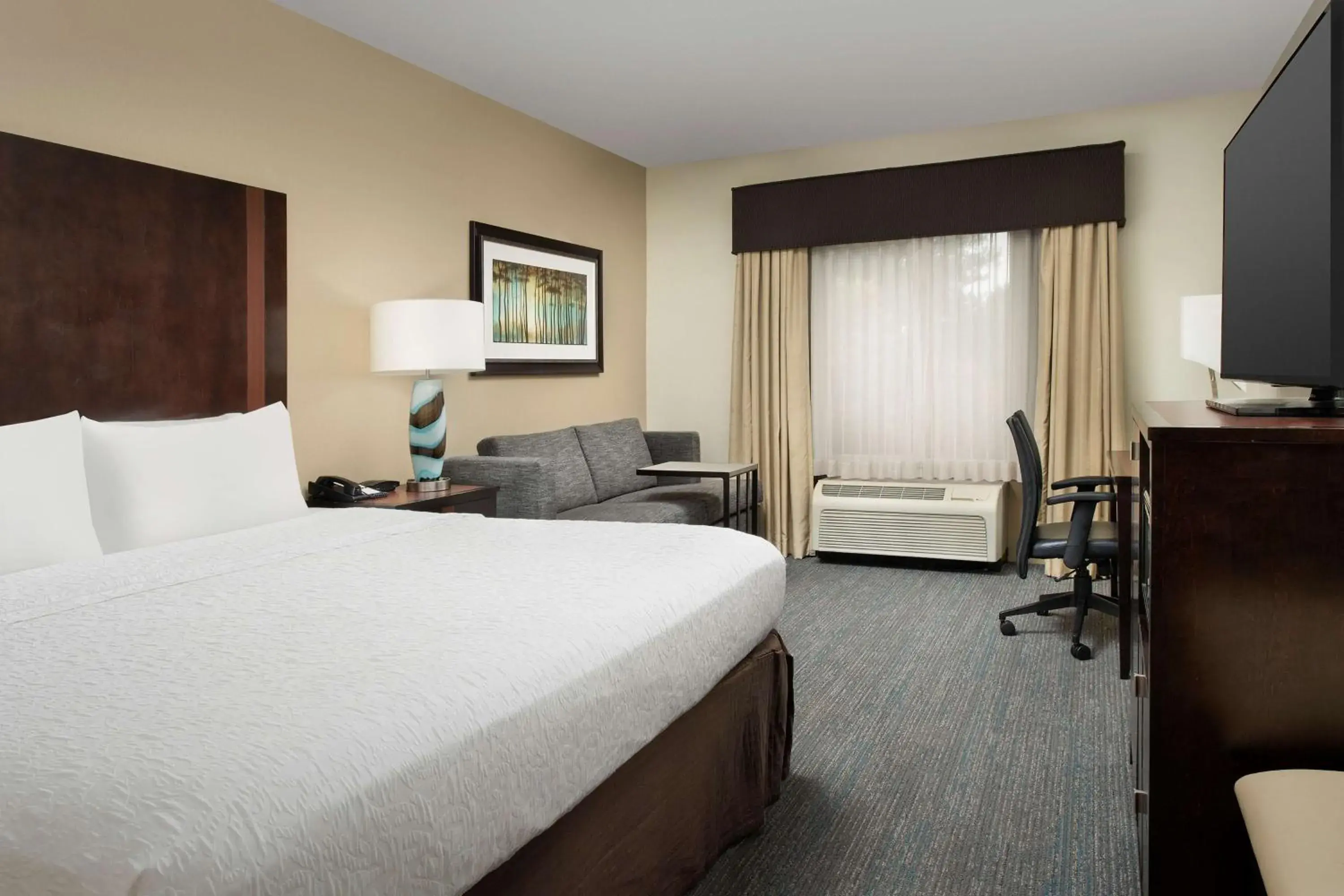King Room with Sofa Bed - Non-Smoking in Hampton Inn & Suites Alpharetta-Windward King Room with Sofa Bed - Non-Smoking in Hampton Inn & Suites Alpharetta-Windward