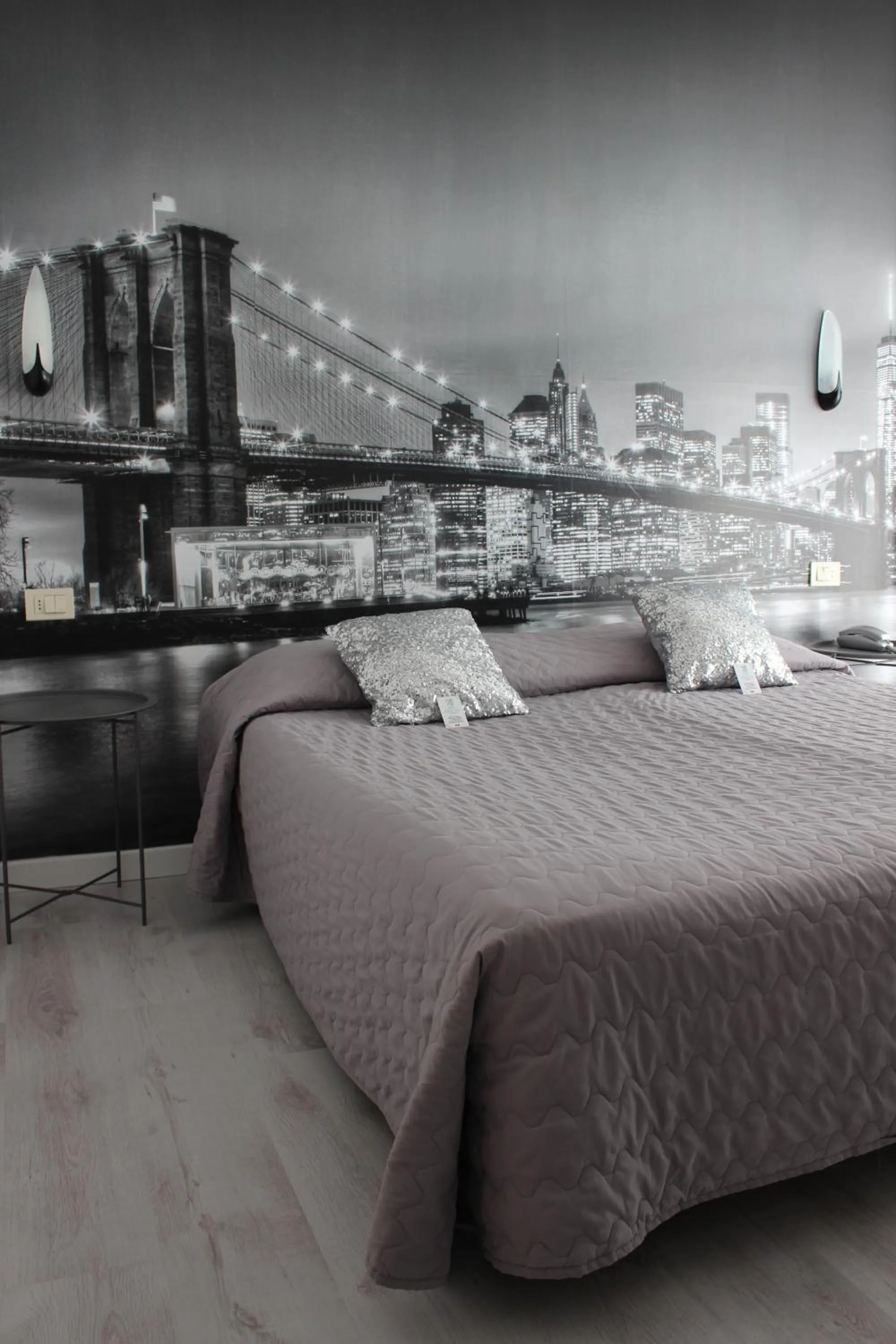 Bed in Hotel Everest Arco