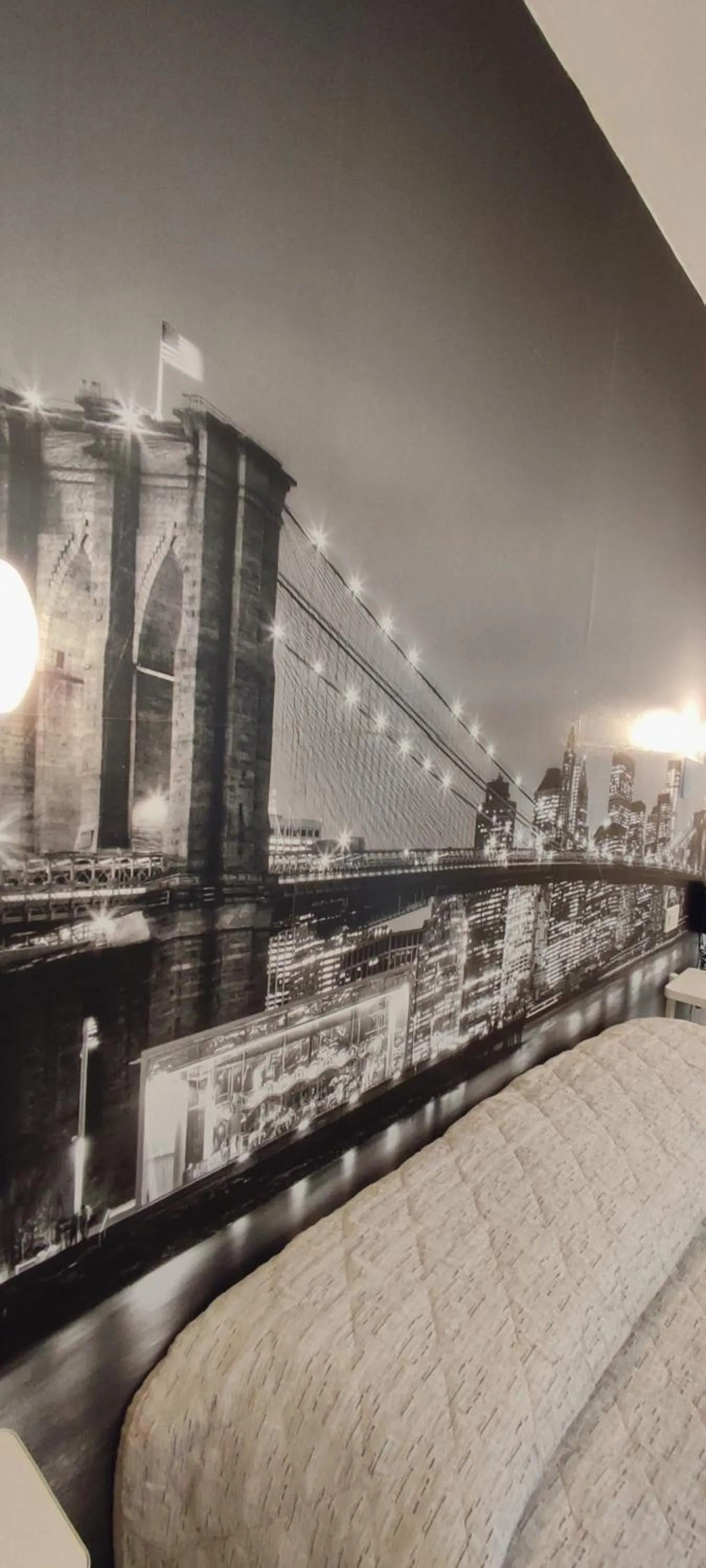 Bed in Hotel Everest Arco