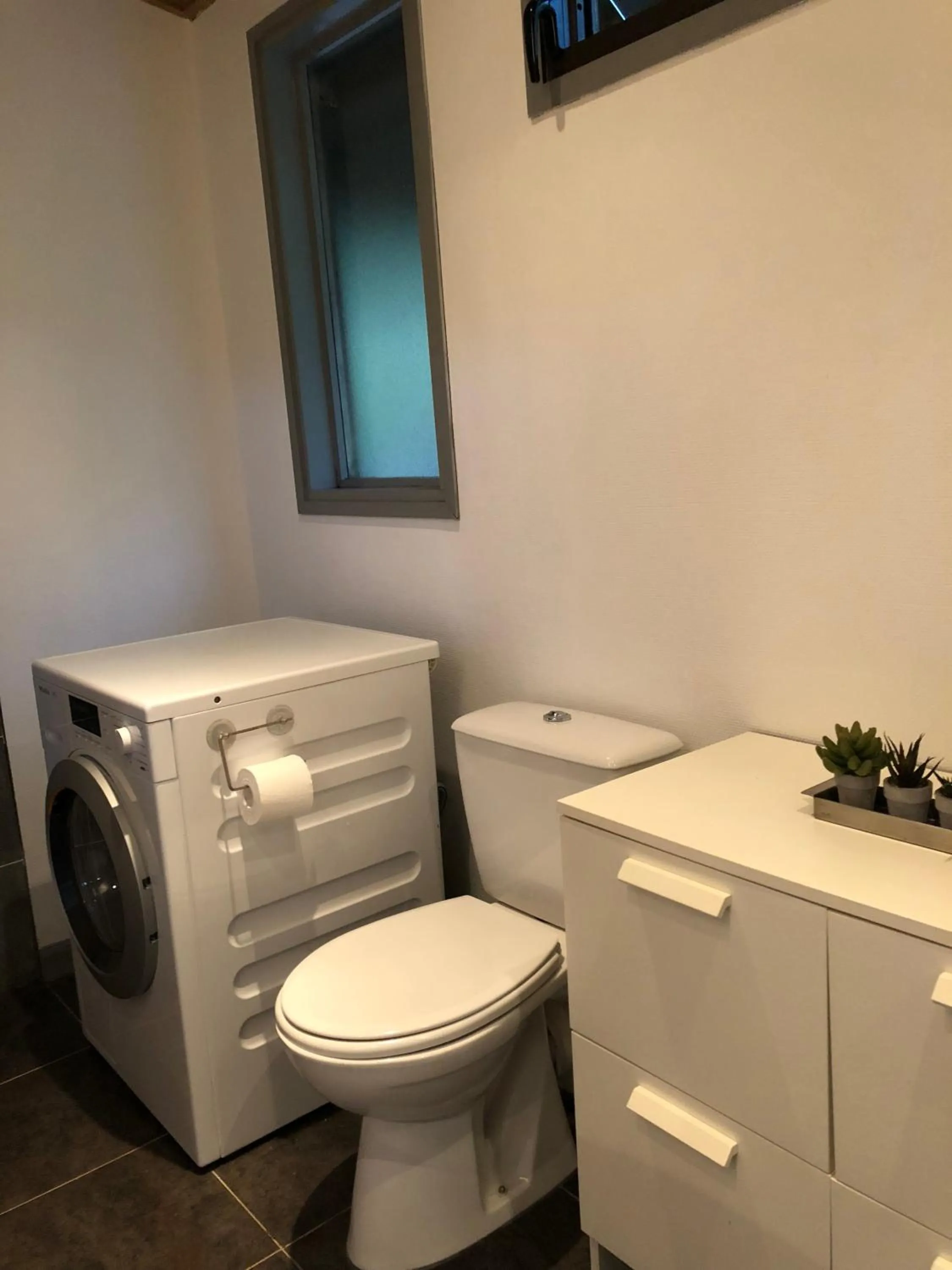 Toilet in La Villa Te Fetia Nui Moorea