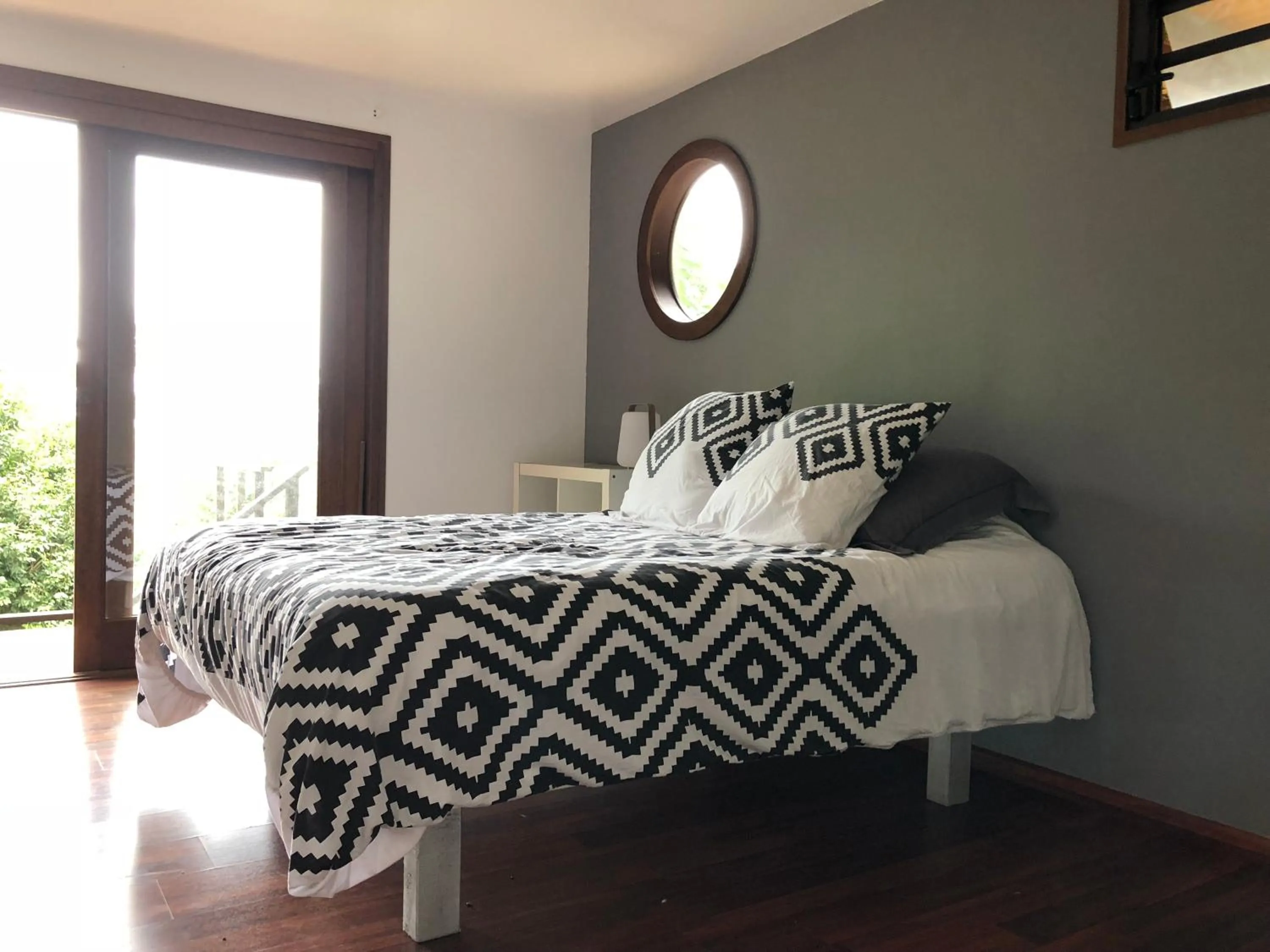 Bed in La Villa Te Fetia Nui Moorea