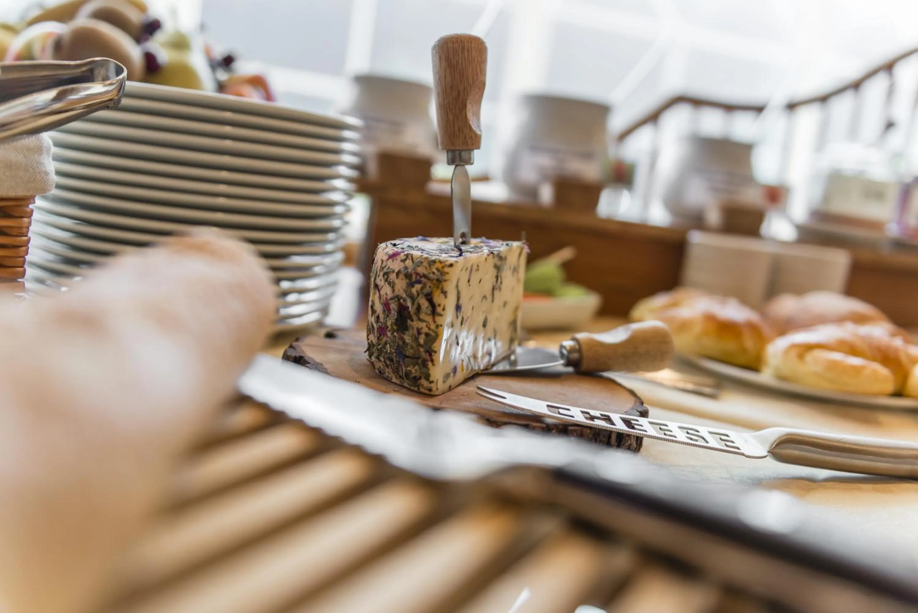 Buffet breakfast in Garni la Bercia