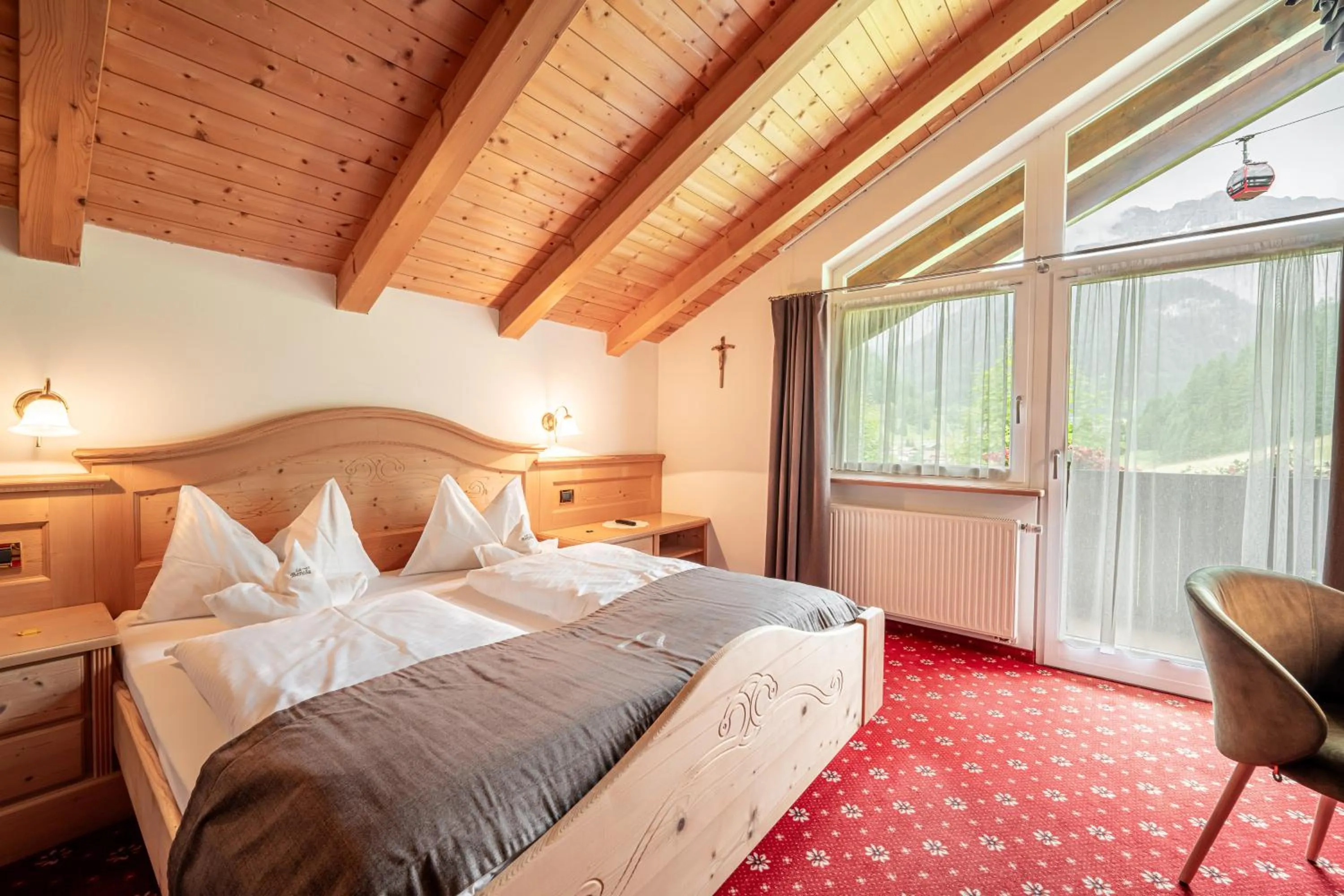 Bed in Garni la Bercia