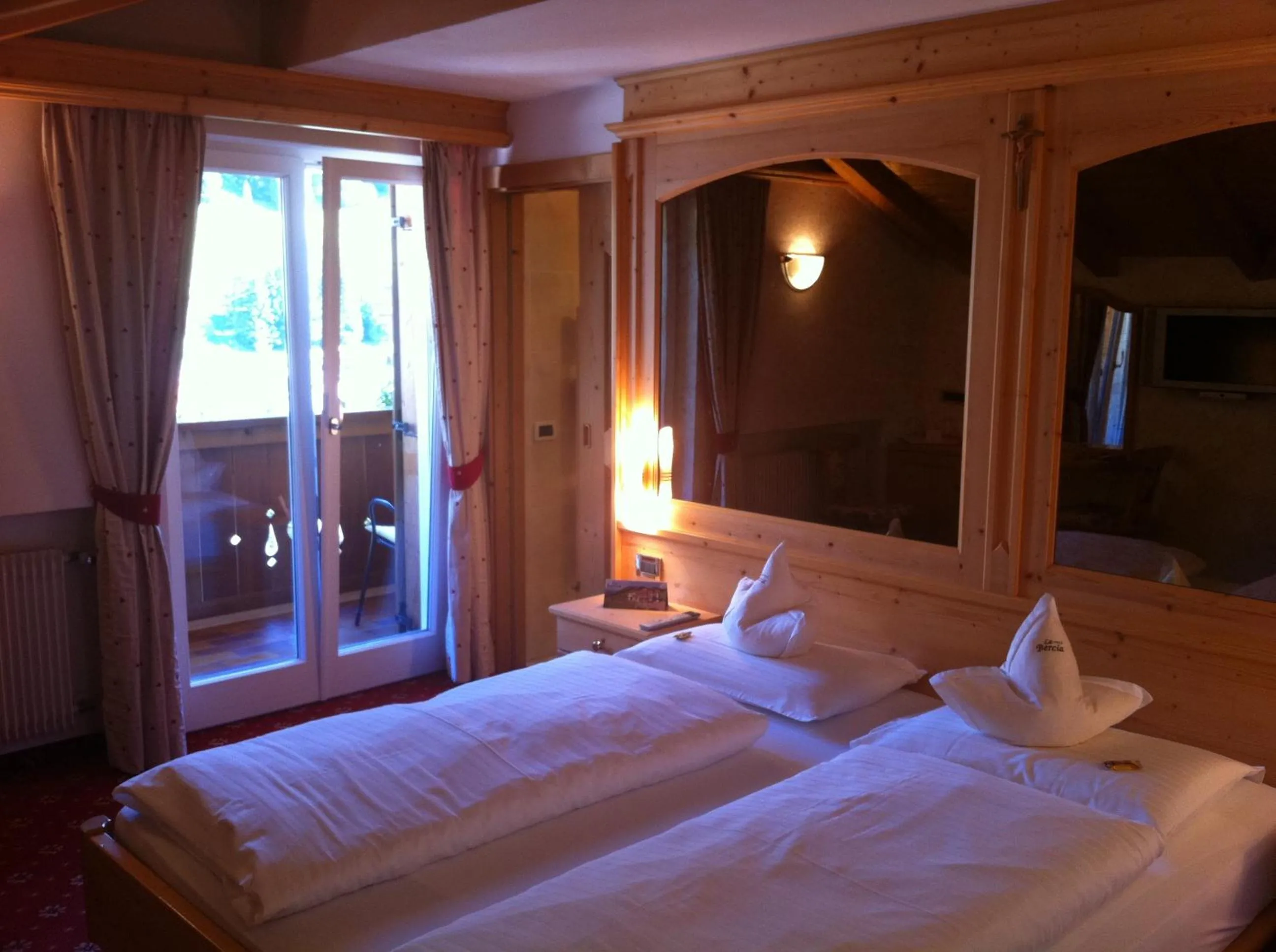 Bed in Garni la Bercia