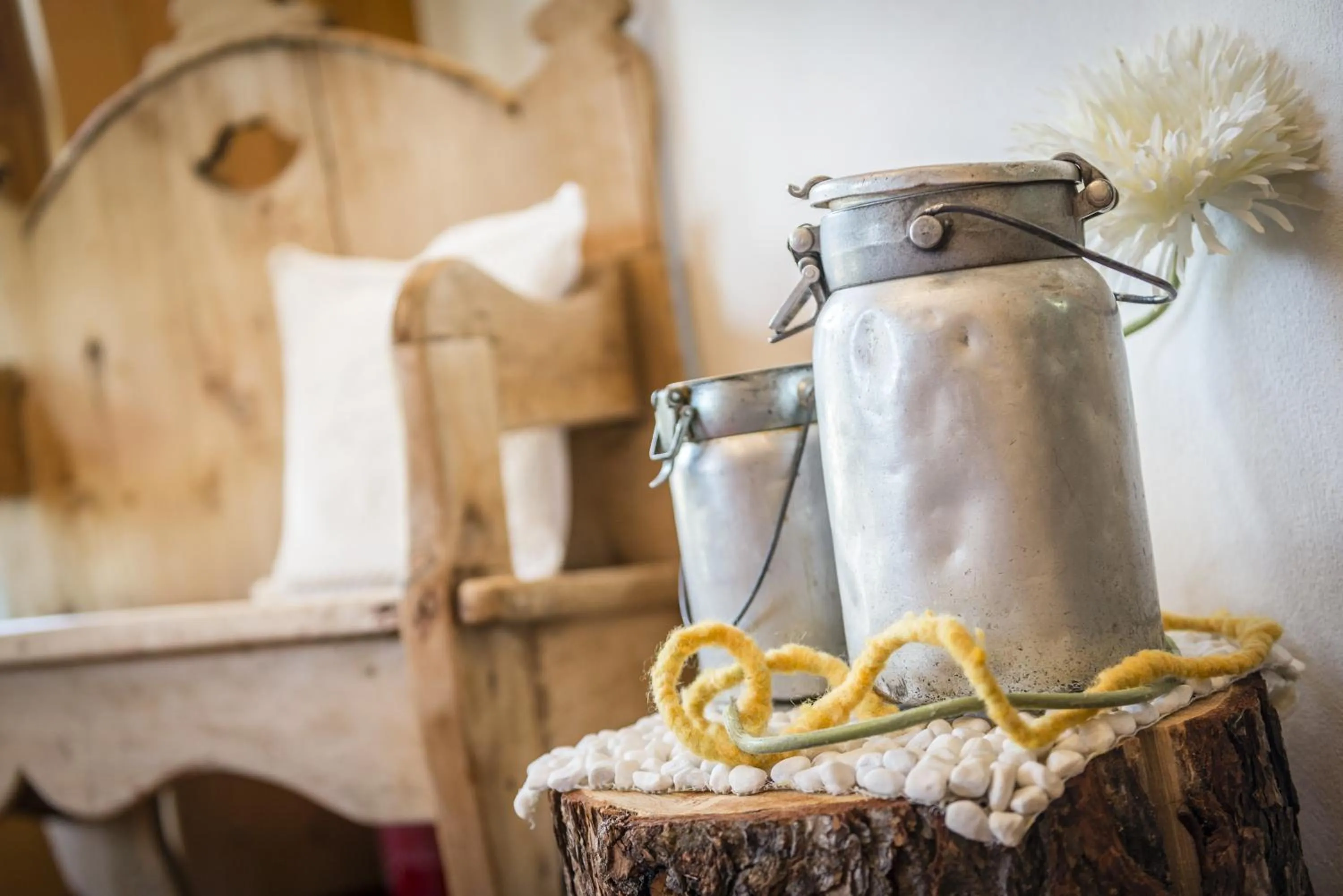 Decorative detail in Garni la Bercia