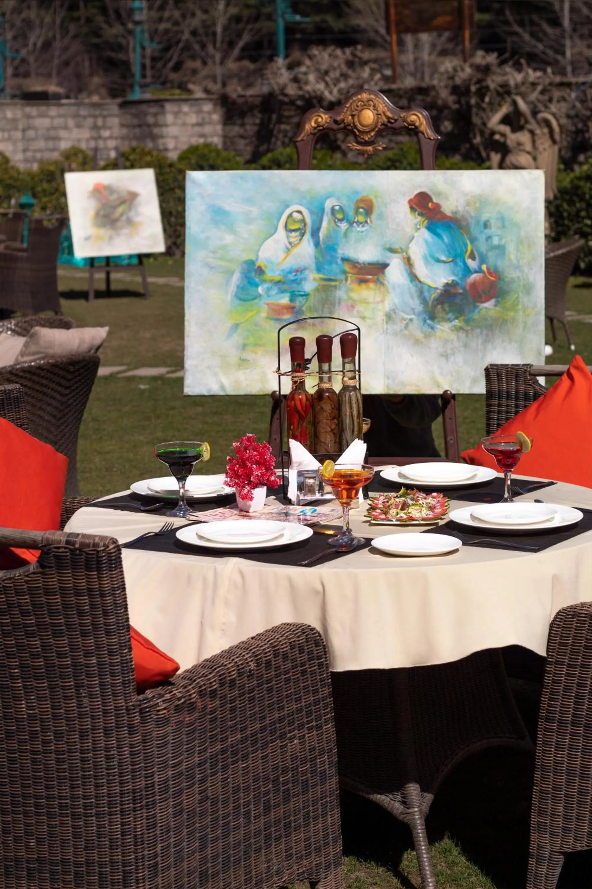 Garden in Rock Manali by Vivaan