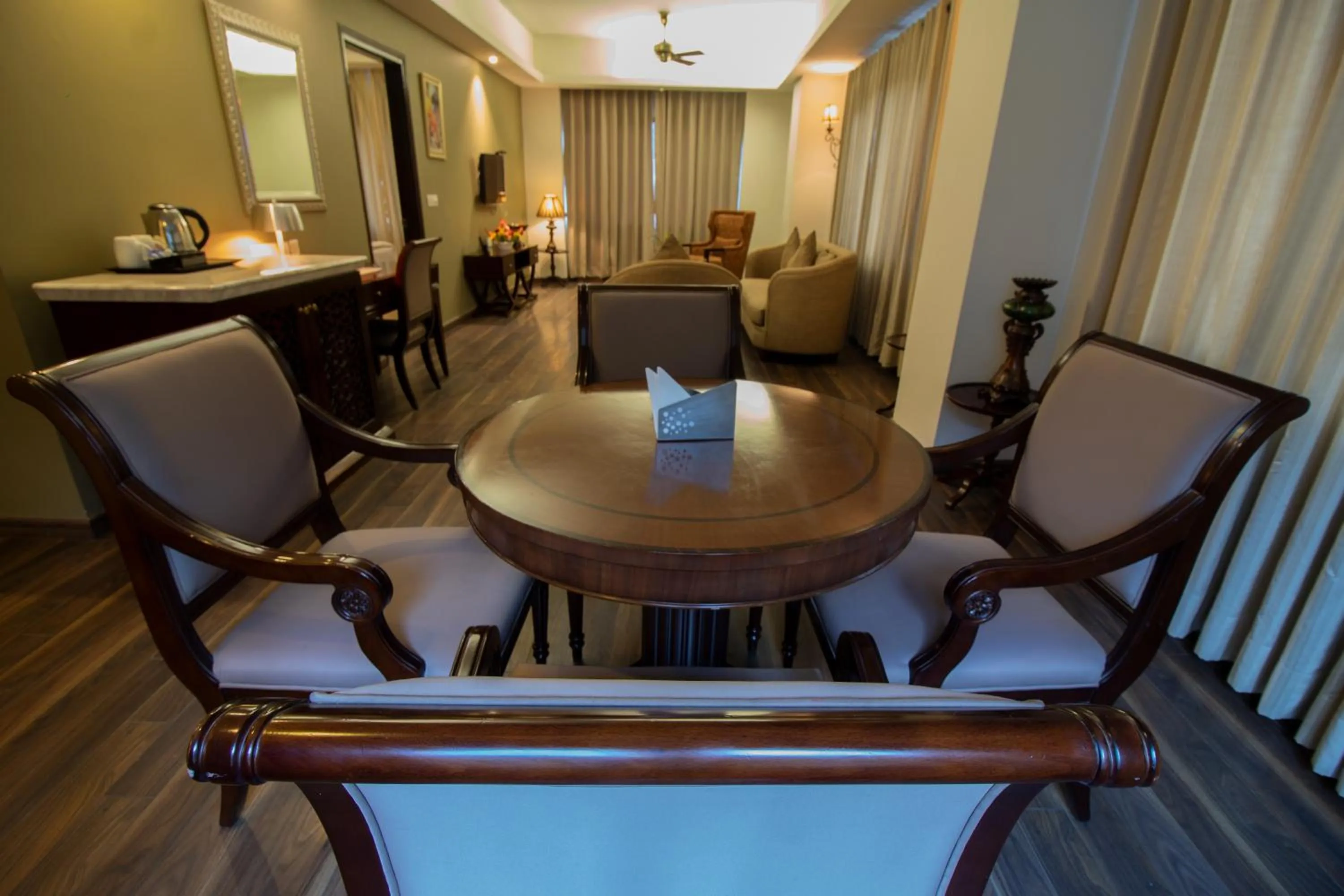 Living room in Rock Manali by Vivaan