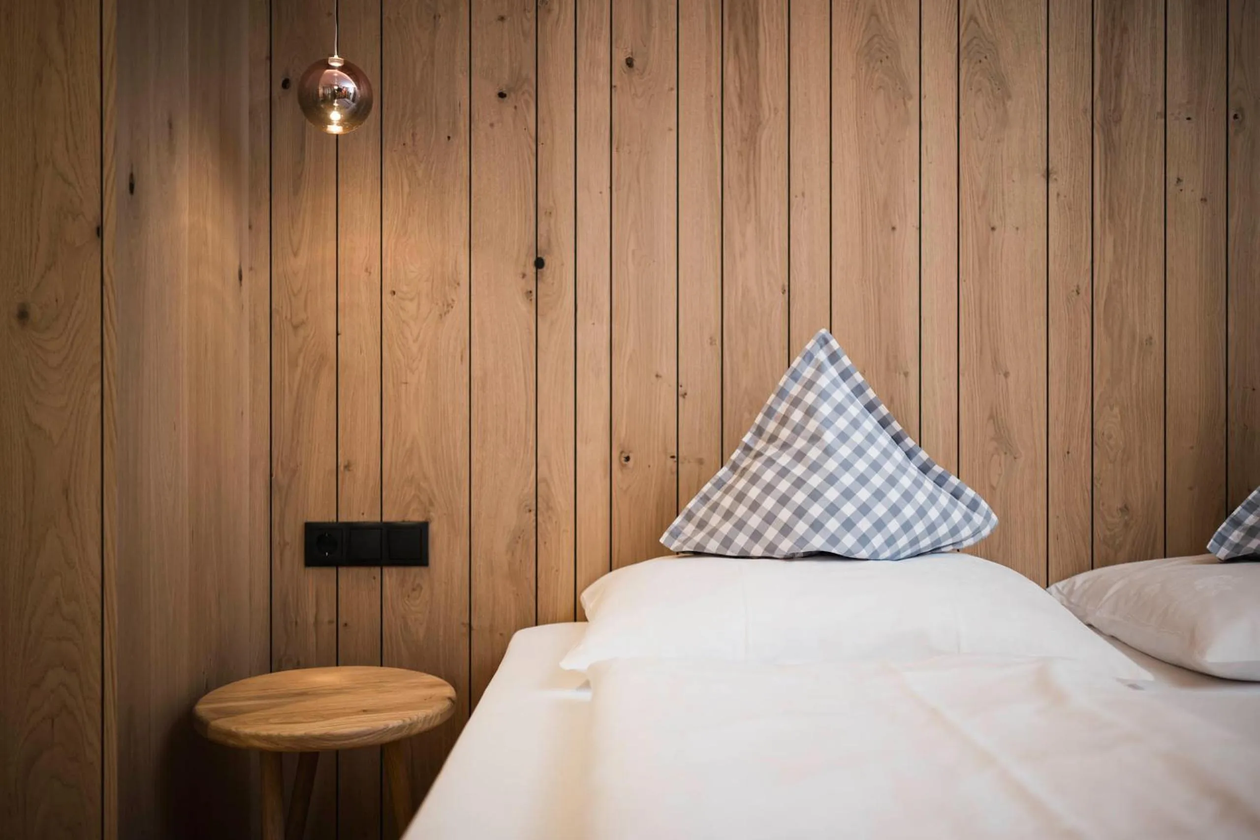 Bed in Pension Haus Tirol