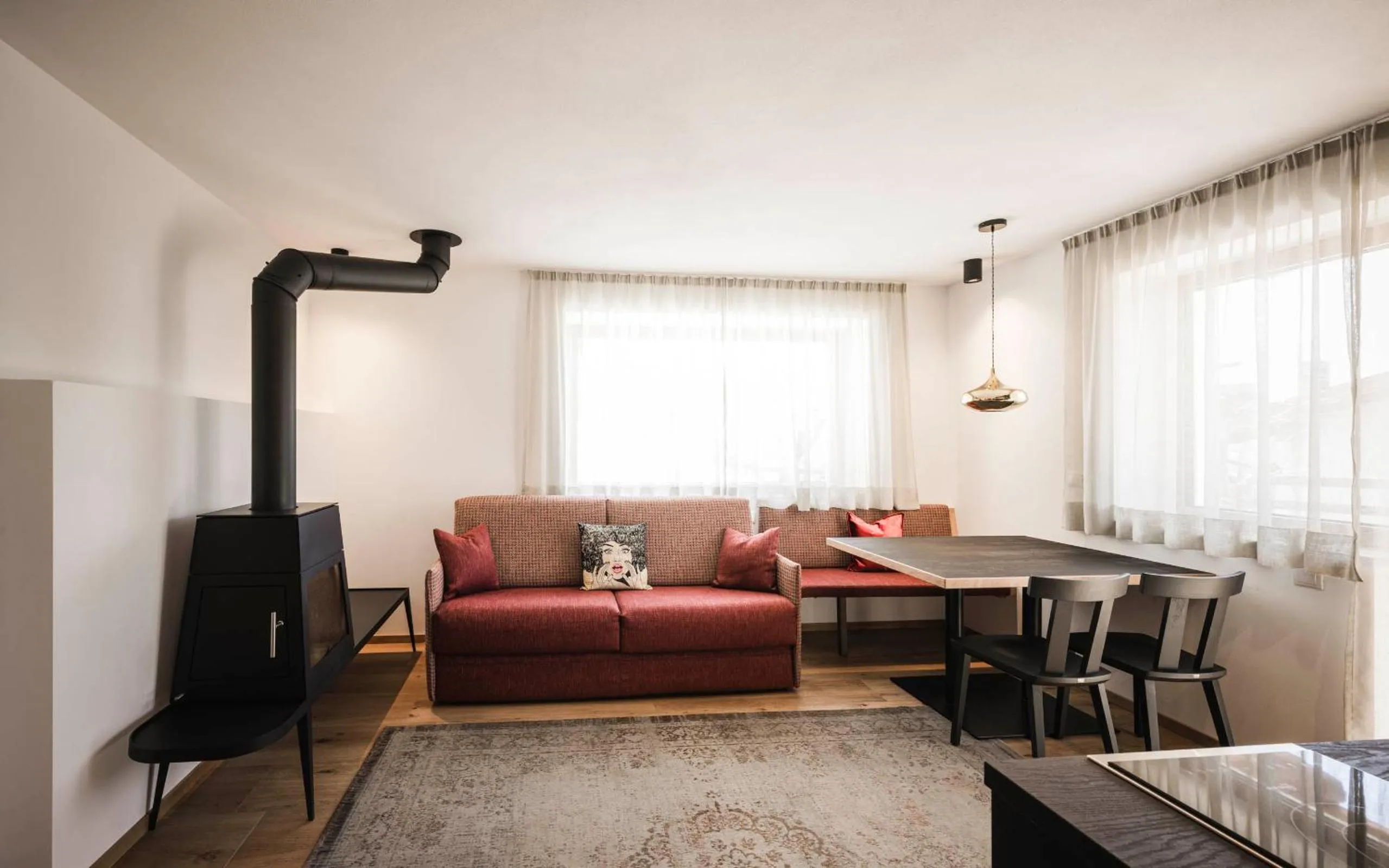 Living room in Pension Haus Tirol