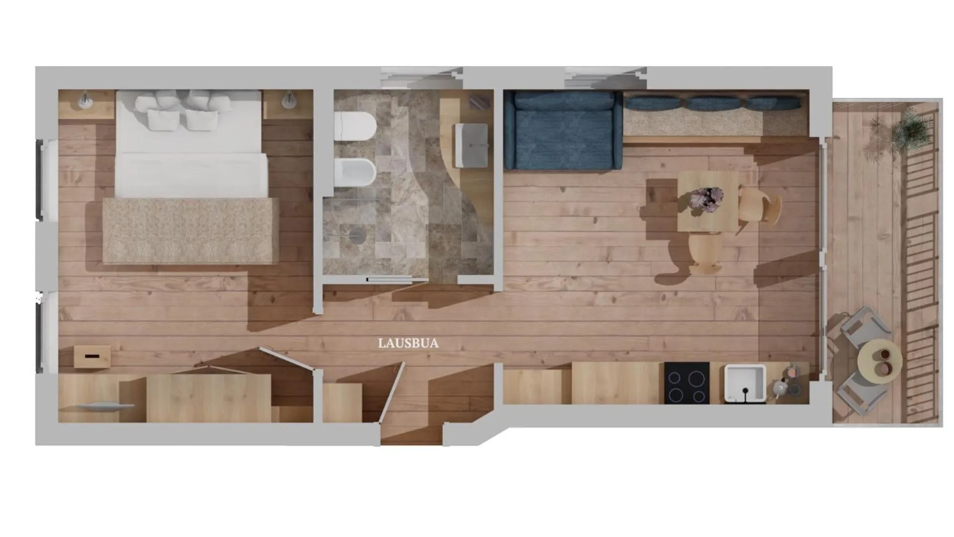 Floor plan in Pension Haus Tirol