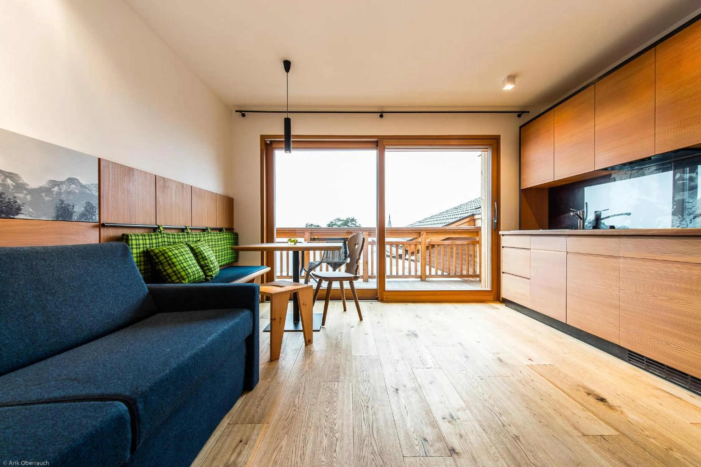 Kitchen or kitchenette in Pension Haus Tirol