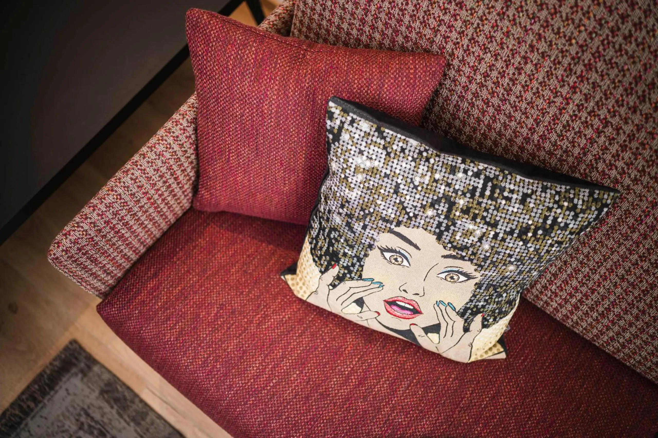 Living room in Pension Haus Tirol