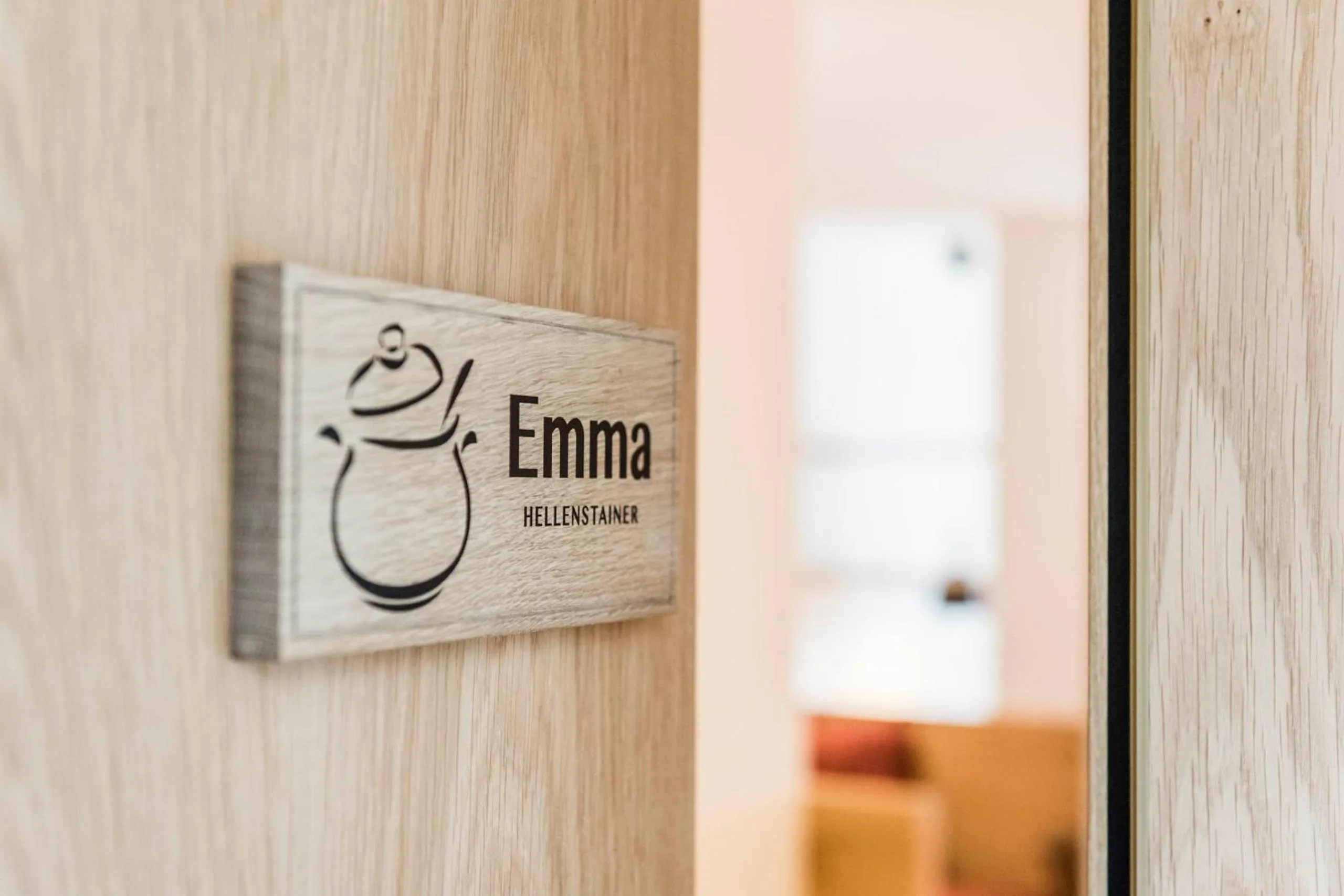 Decorative detail in Pension Haus Tirol