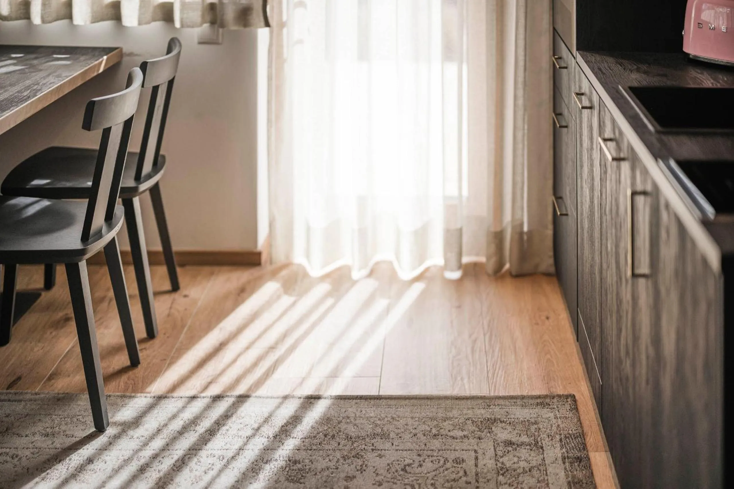 Kitchen or kitchenette in Pension Haus Tirol