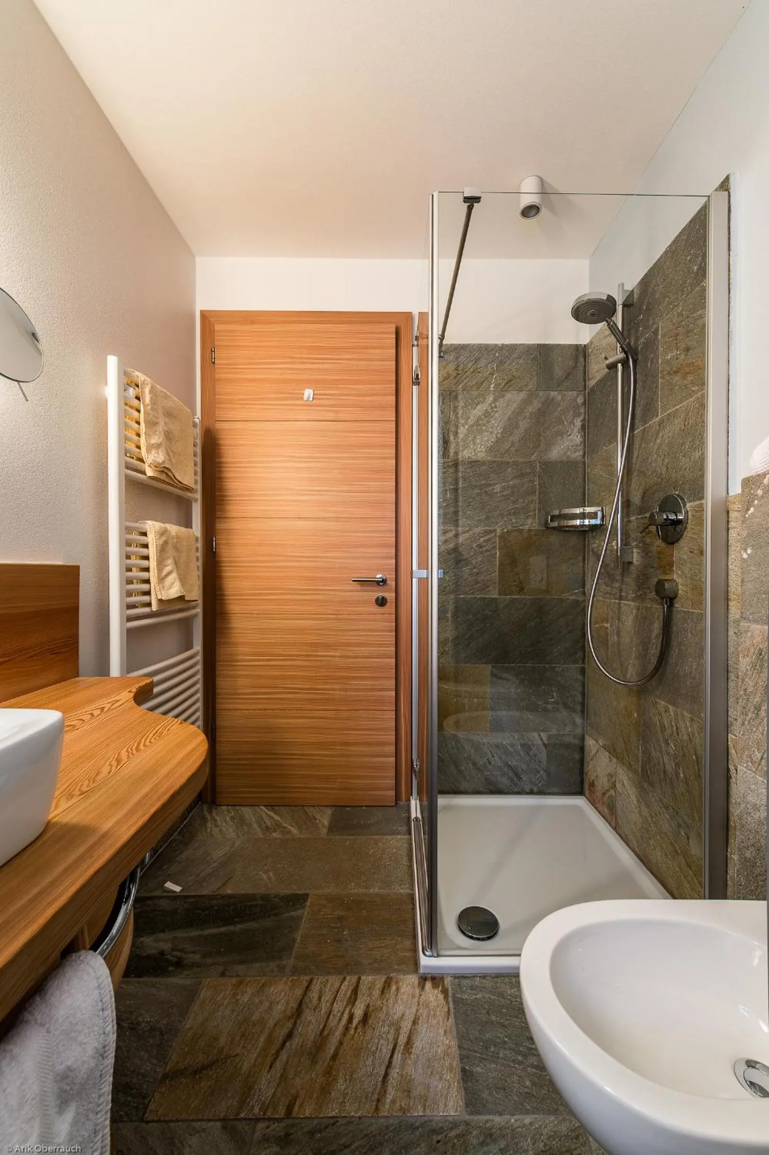 Shower in Pension Haus Tirol