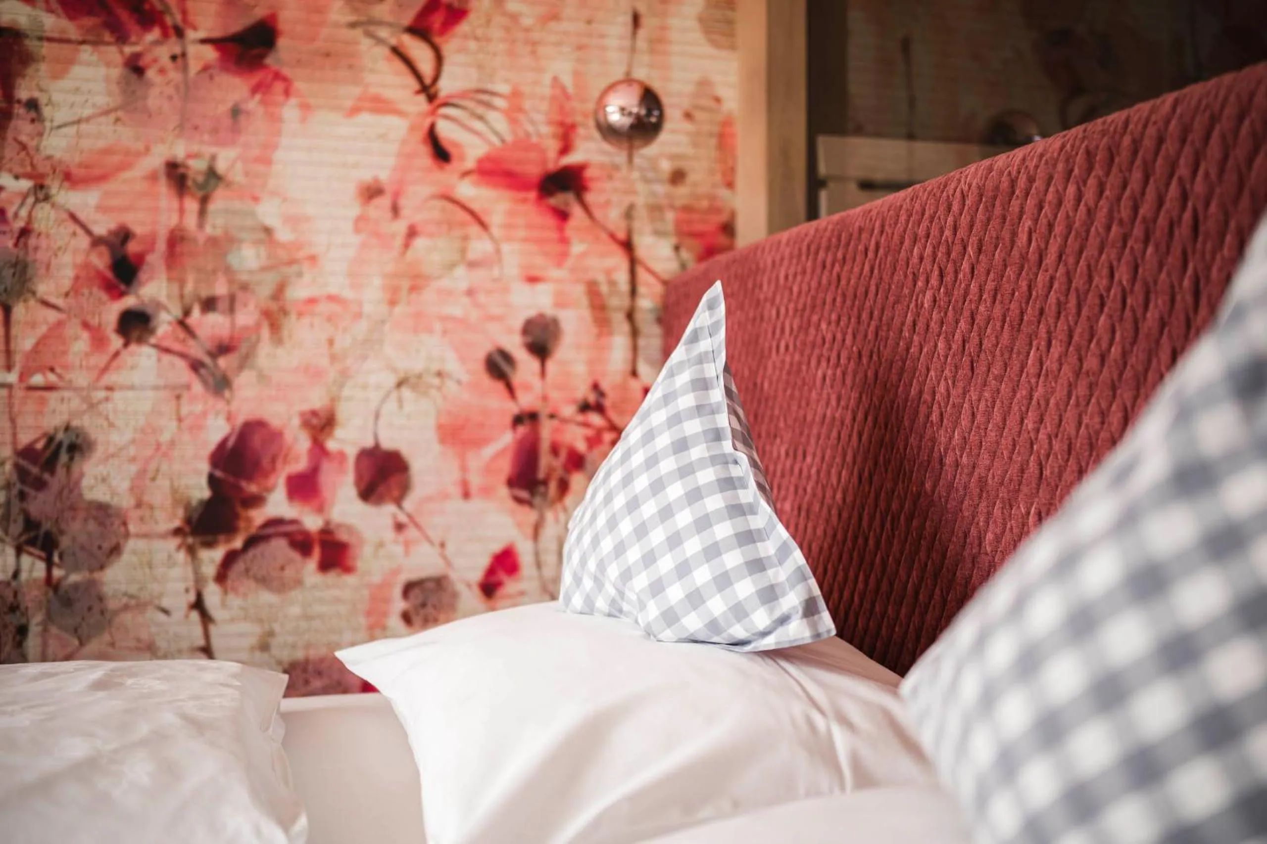 Bed in Pension Haus Tirol