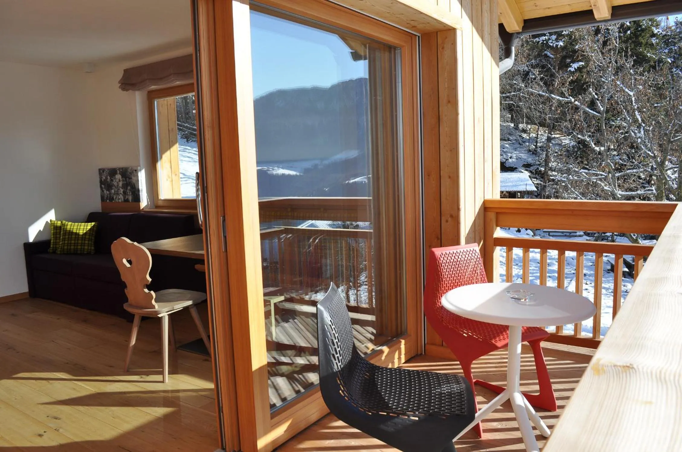 Balcony/Terrace in Pension Haus Tirol