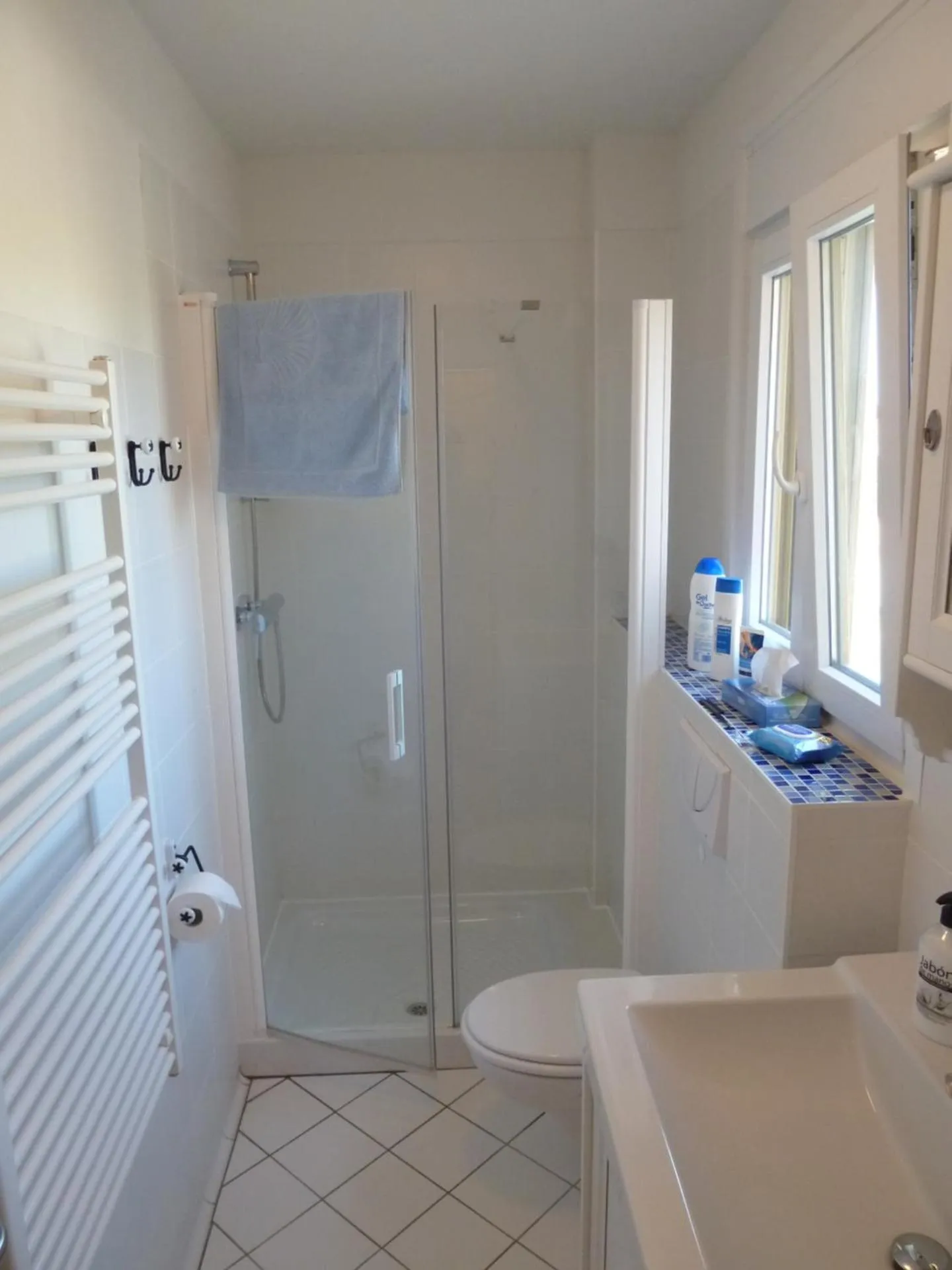 Shower in Hostal Moratinos