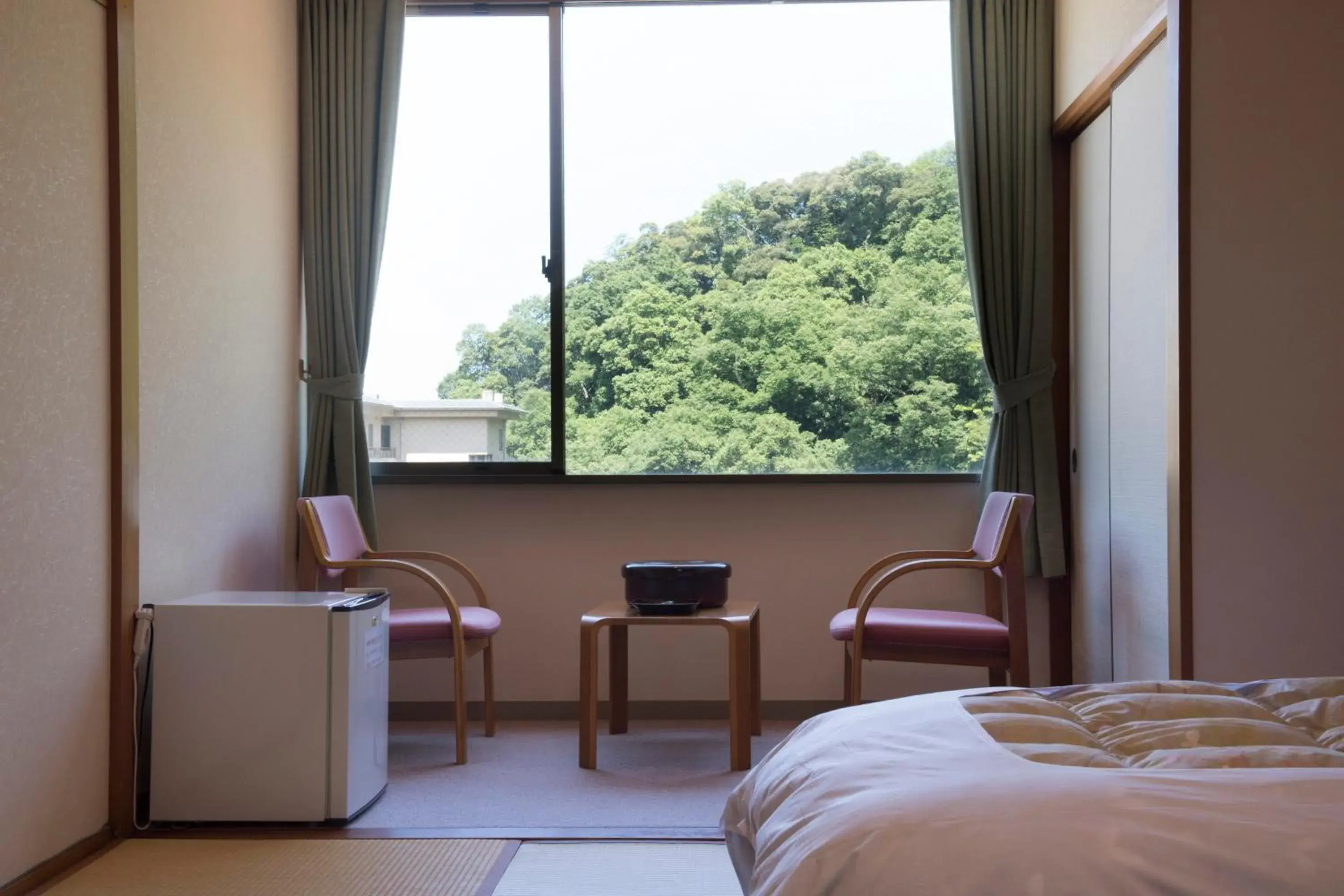 Twin Room with Tatami Floor - single occupancy in Blancart Misasa Twin Room with Tatami Floor - single occupancy in Blancart Misasa