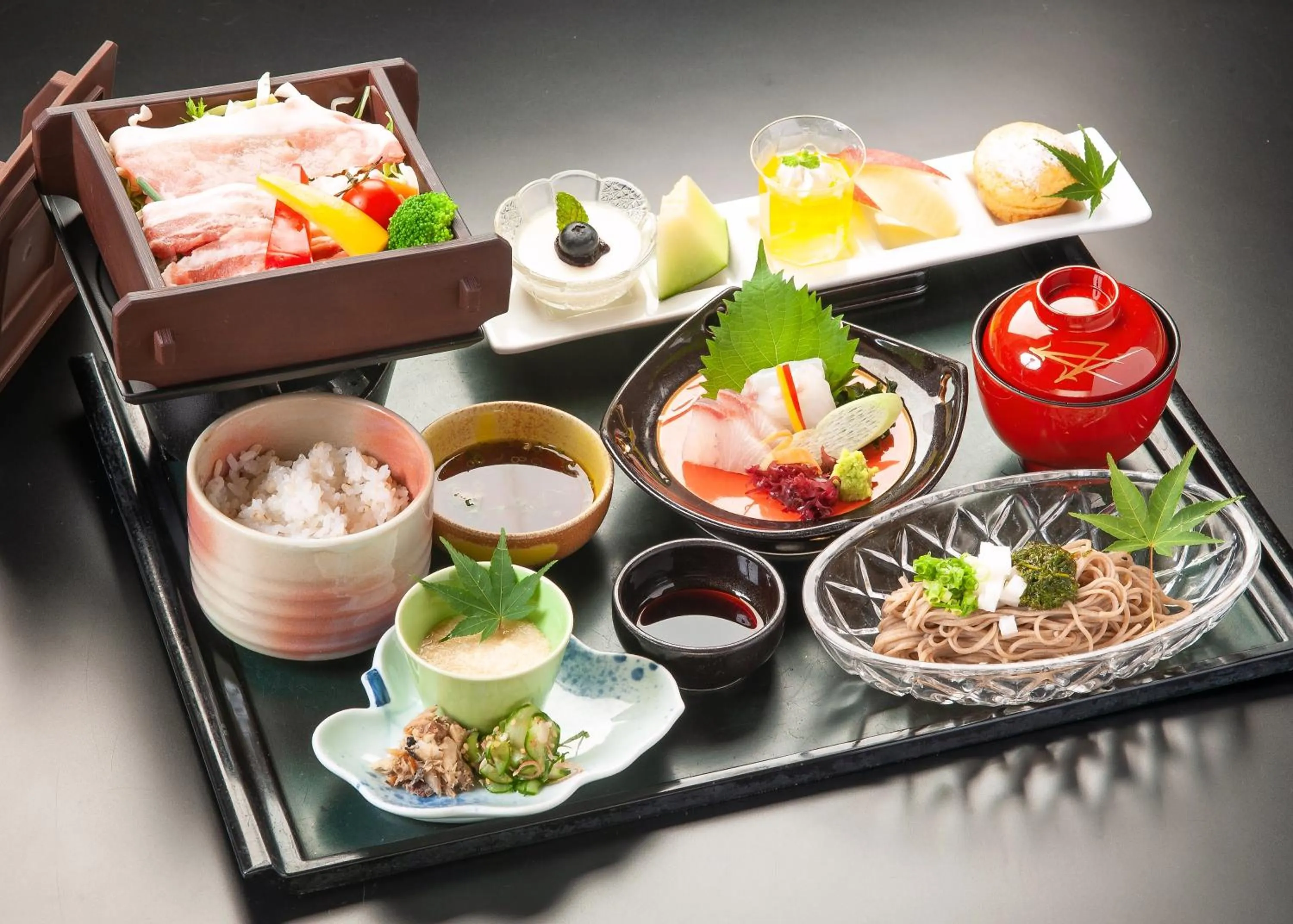 Lunch in Blancart Misasa