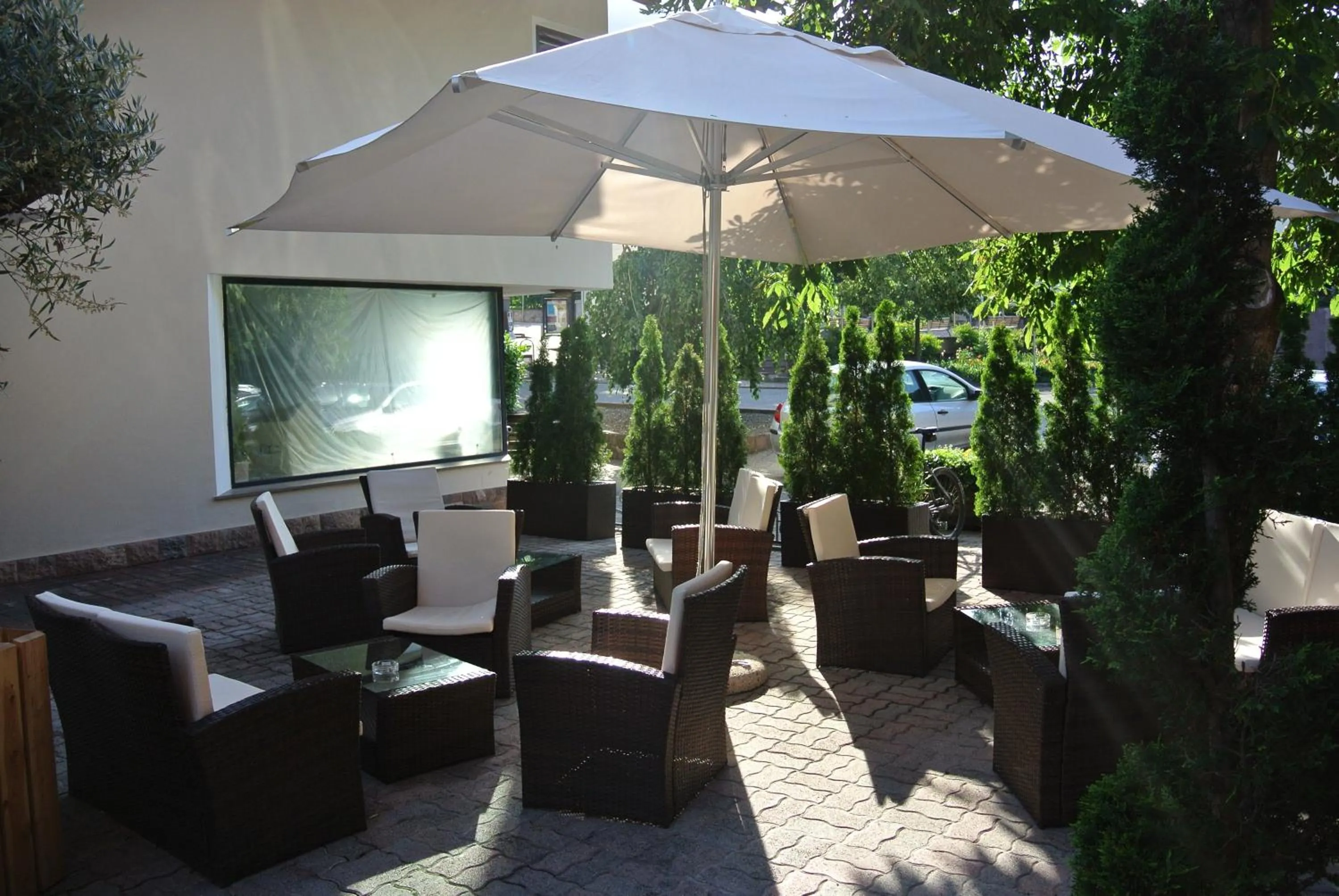 Garden in Hotel Stamserhof