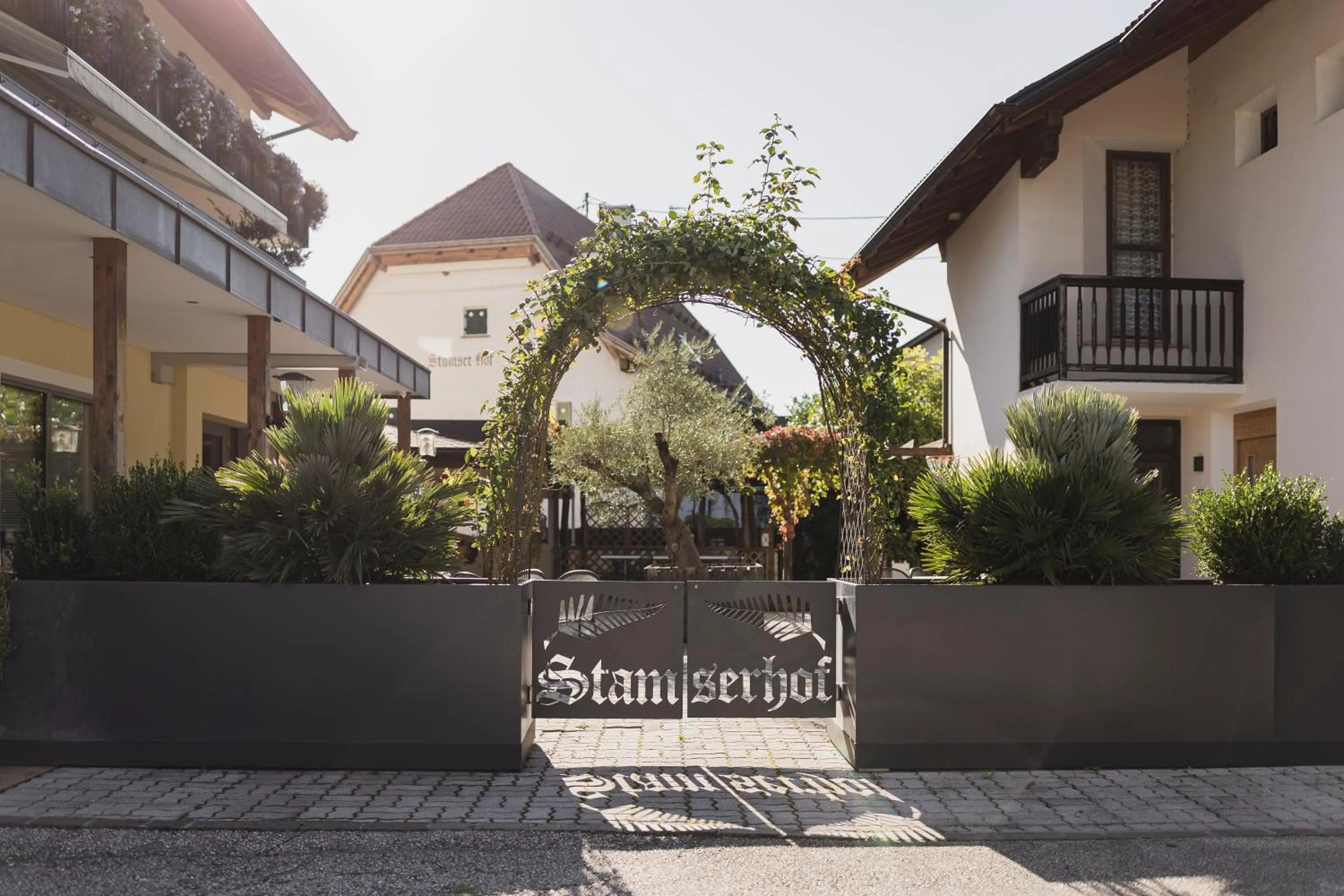 Garden in Hotel Stamserhof