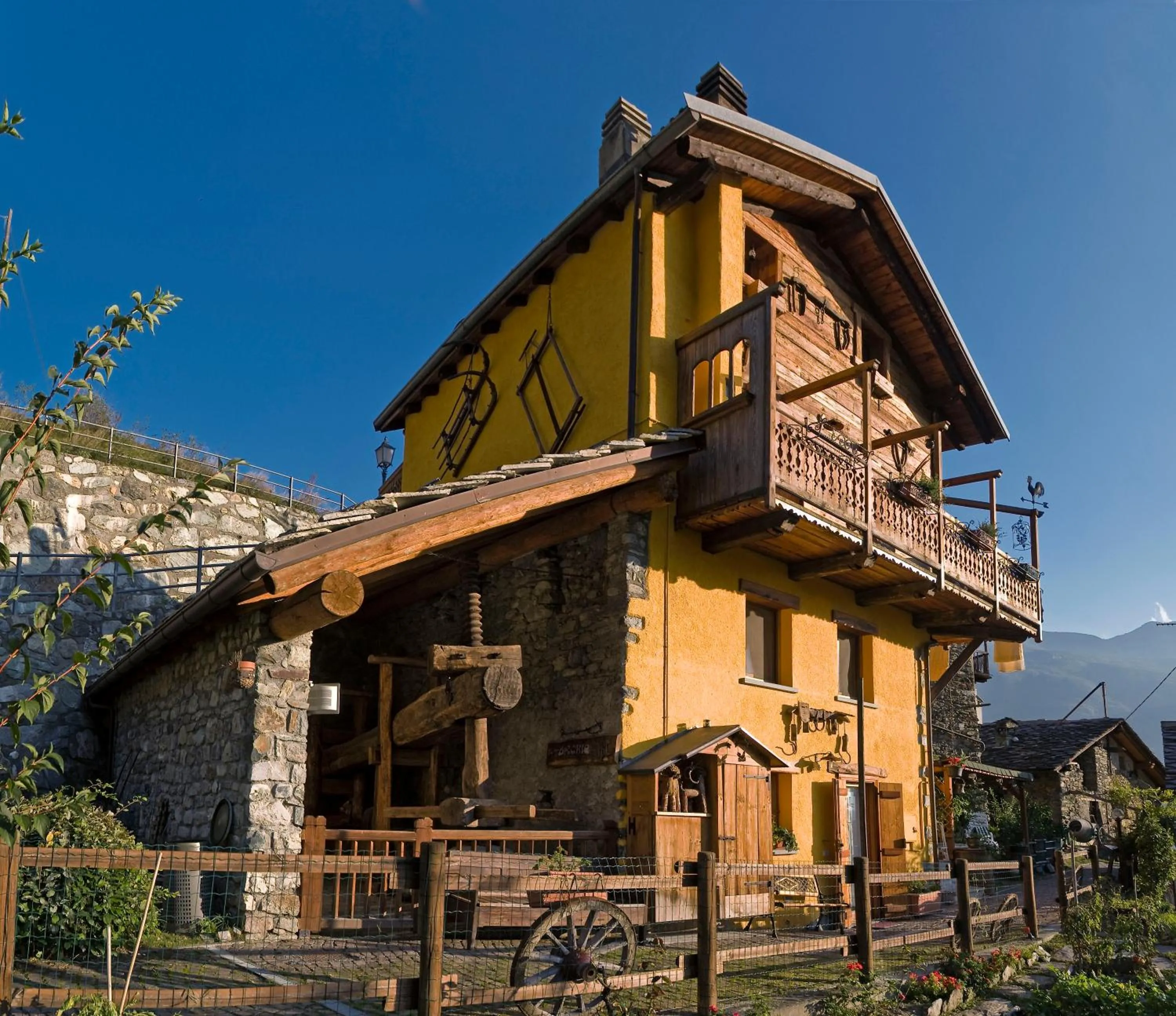 Property building in B&B Il Torchio