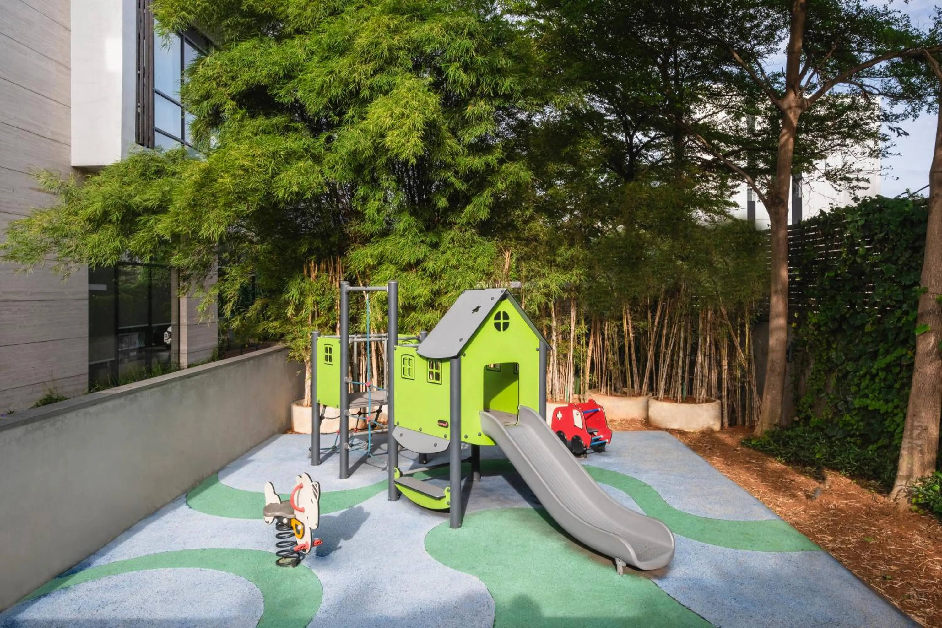 Children play ground in Veranda Serviced Residence Puri