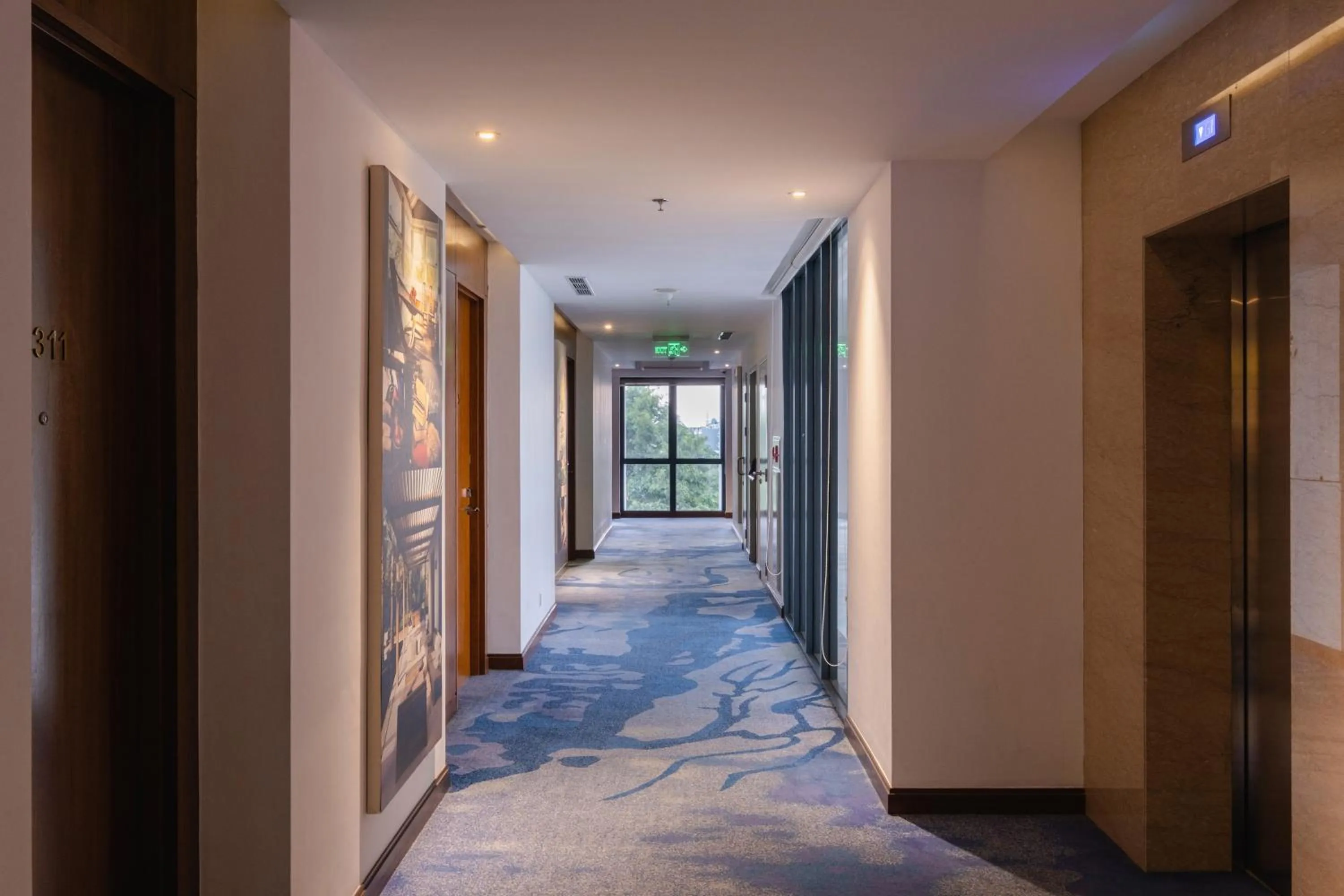 Patio in Veranda Serviced Residence Puri