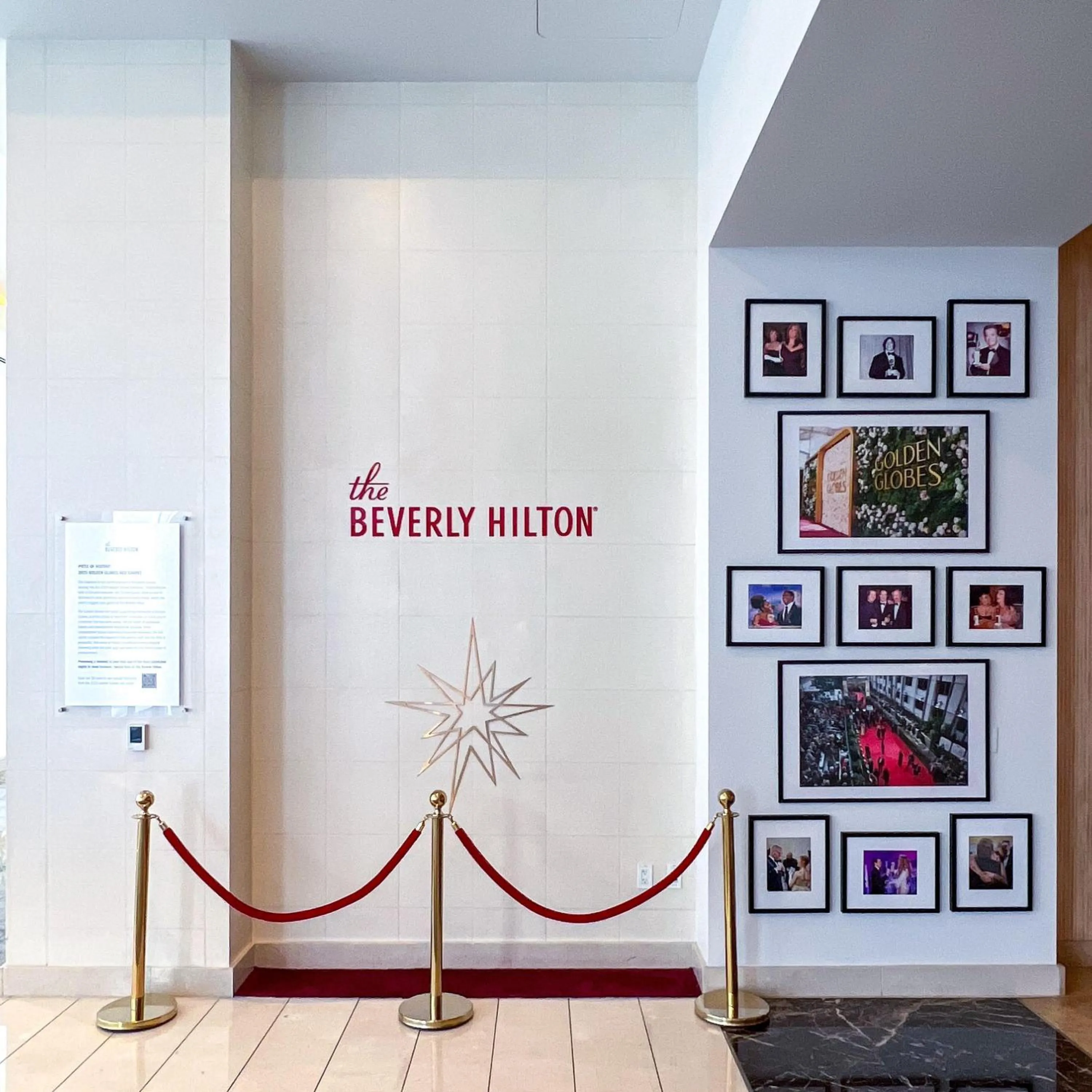 Lobby or reception in The Beverly Hilton