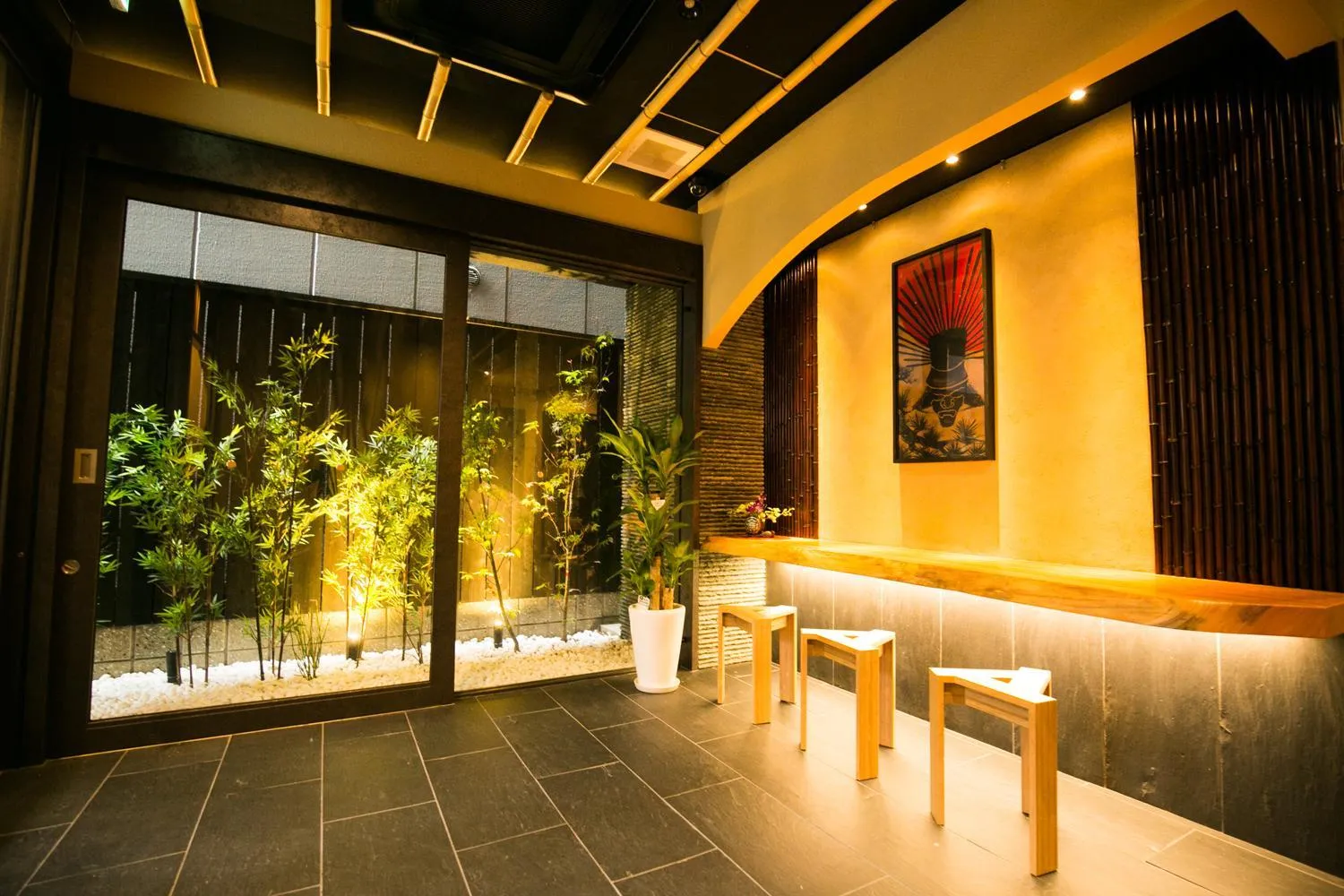 Lobby or reception in Hotel Amaterrace Nippombashi-higashi