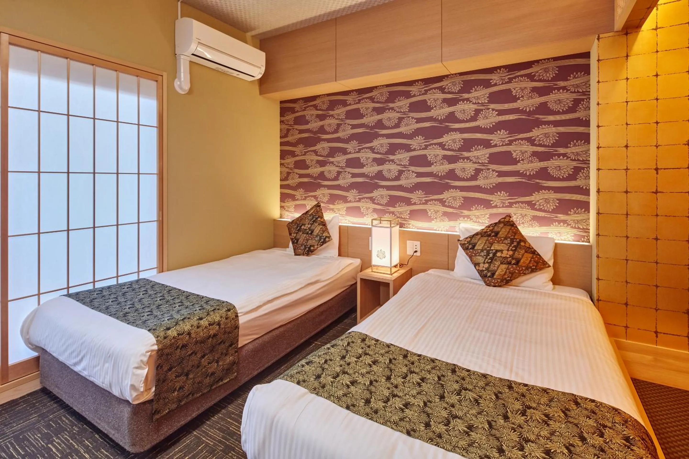 Bedroom, Bed in Hotel Amaterrace Nippombashi-higashi