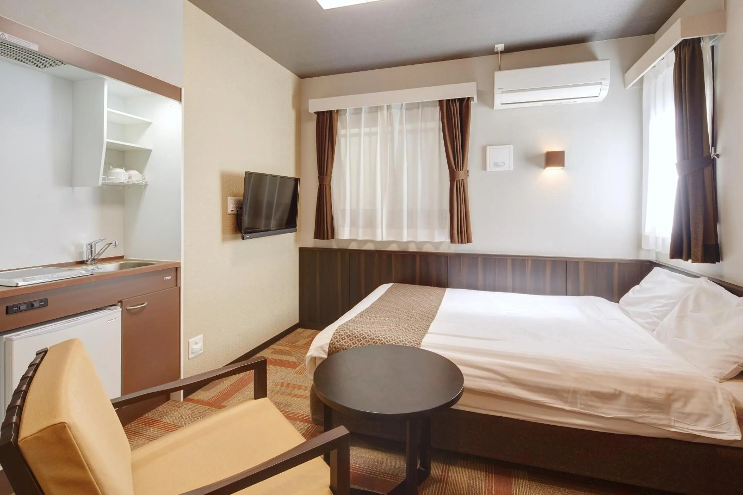 TV and multimedia, Bed in Hotel Amaterrace Nippombashi-higashi
