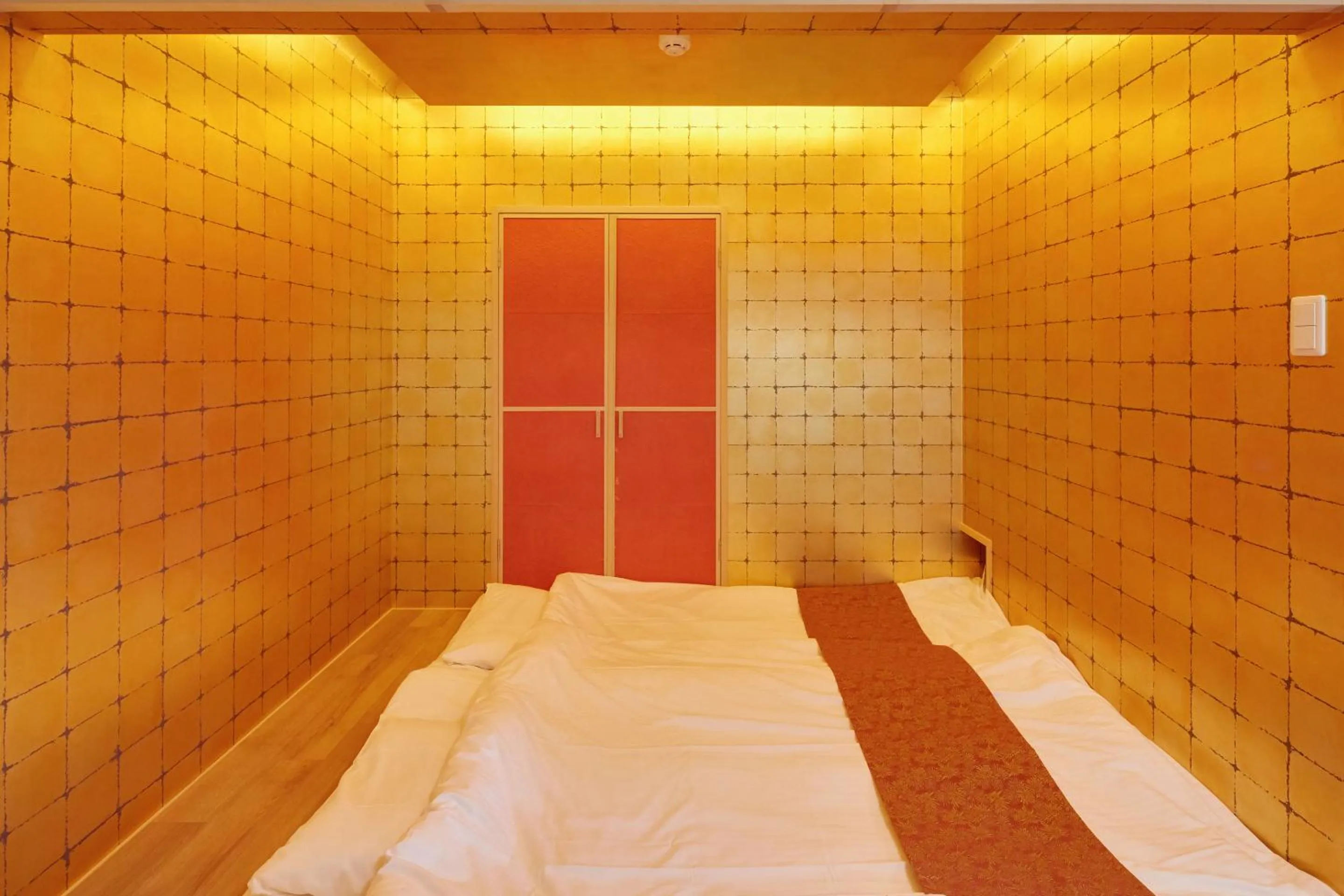 Bedroom, Bed in Hotel Amaterrace Nippombashi-higashi