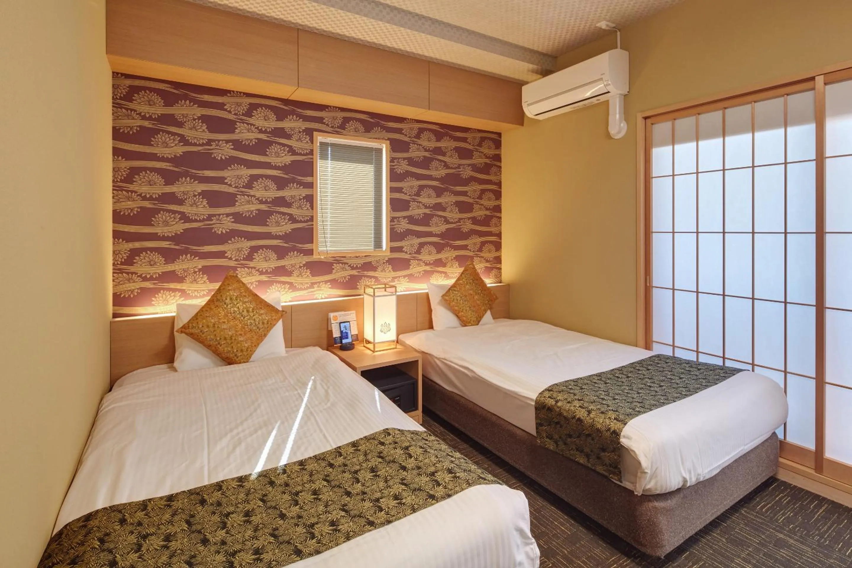 Bedroom, Bed in Hotel Amaterrace Nippombashi-higashi