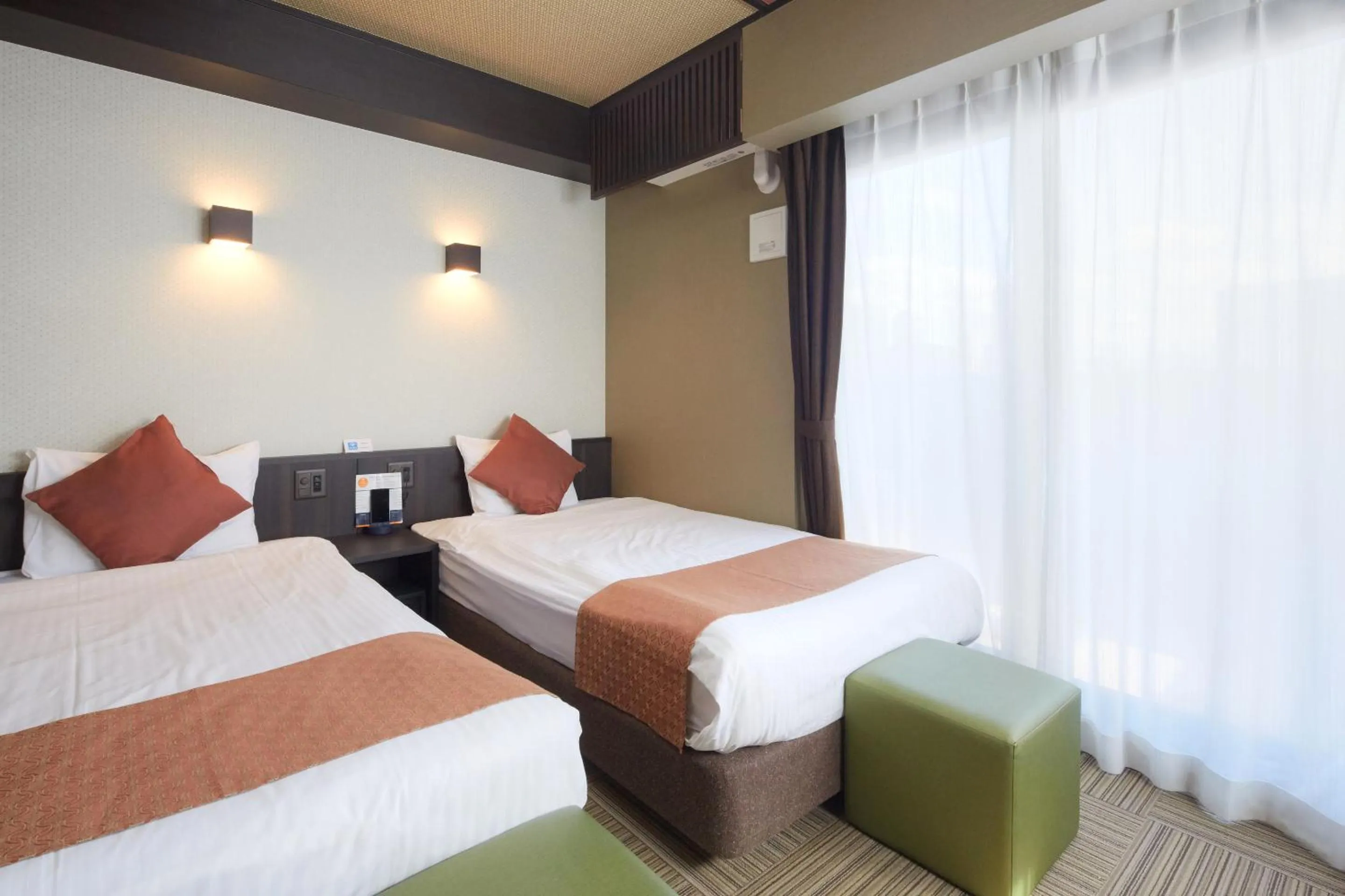 Bedroom, Bed in Hotel Amaterrace Nippombashi-higashi