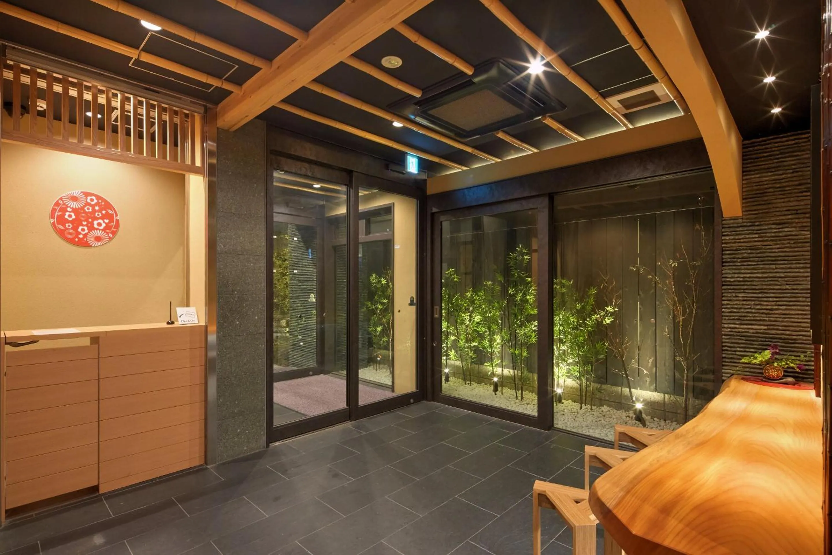 Lobby or reception in Hotel Amaterrace Nippombashi-higashi