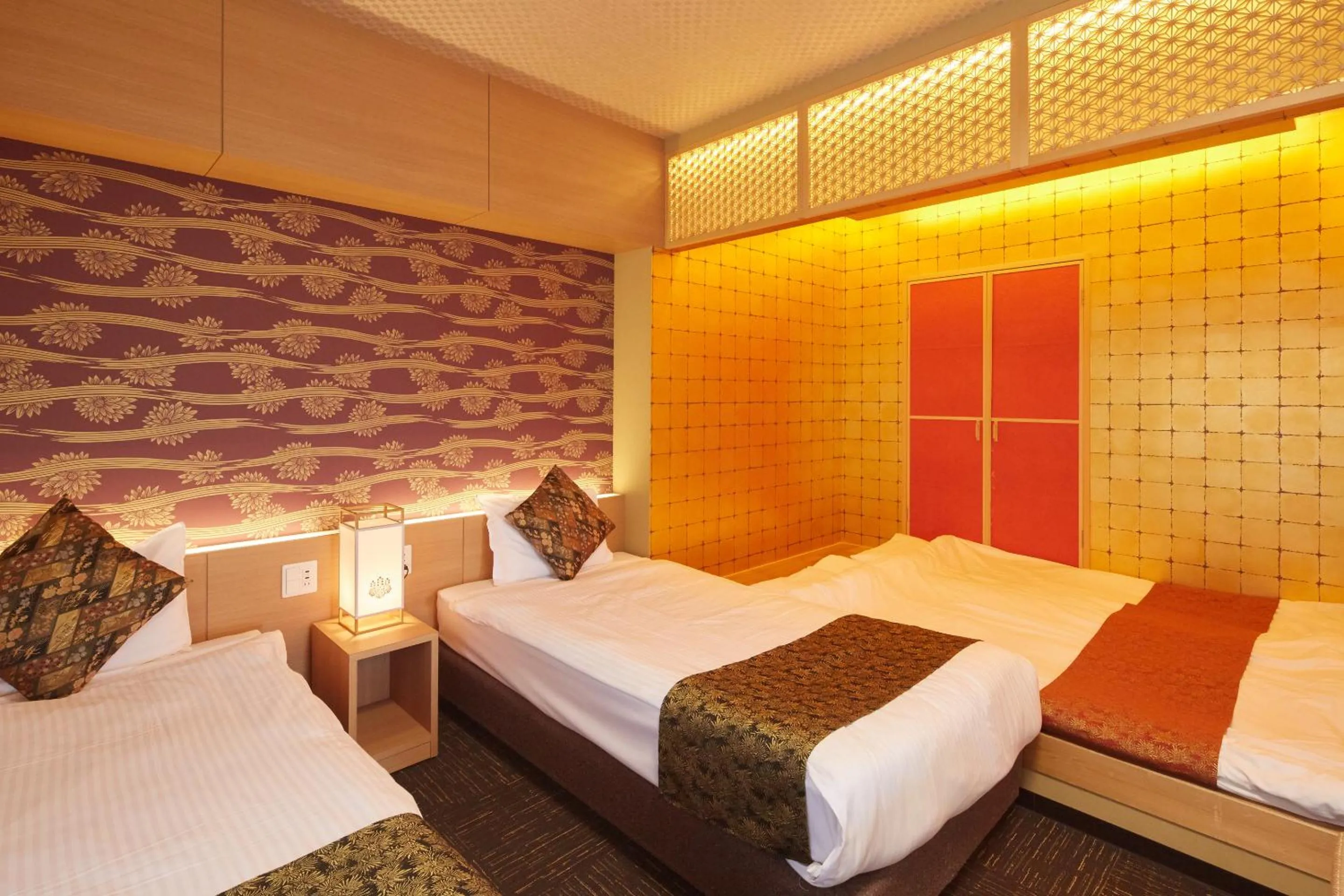 Bedroom, Bed in Hotel Amaterrace Nippombashi-higashi