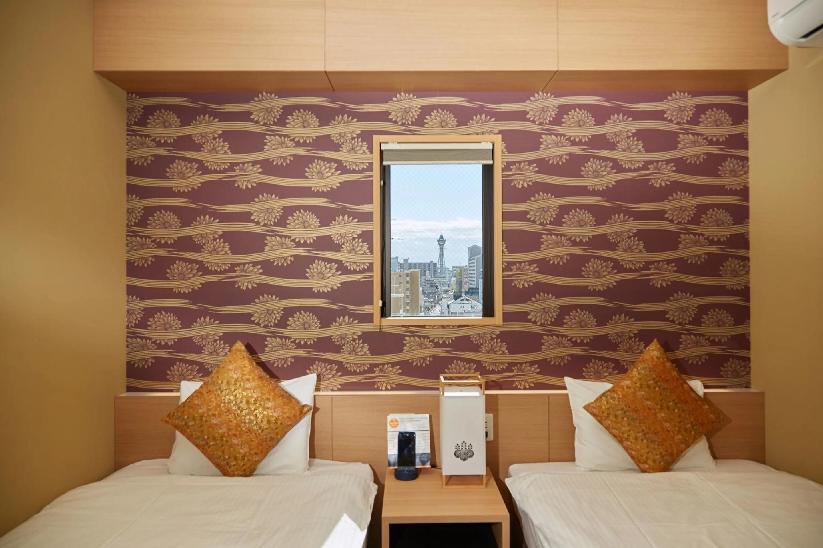 Bedroom, Bed in Hotel Amaterrace Nippombashi-higashi