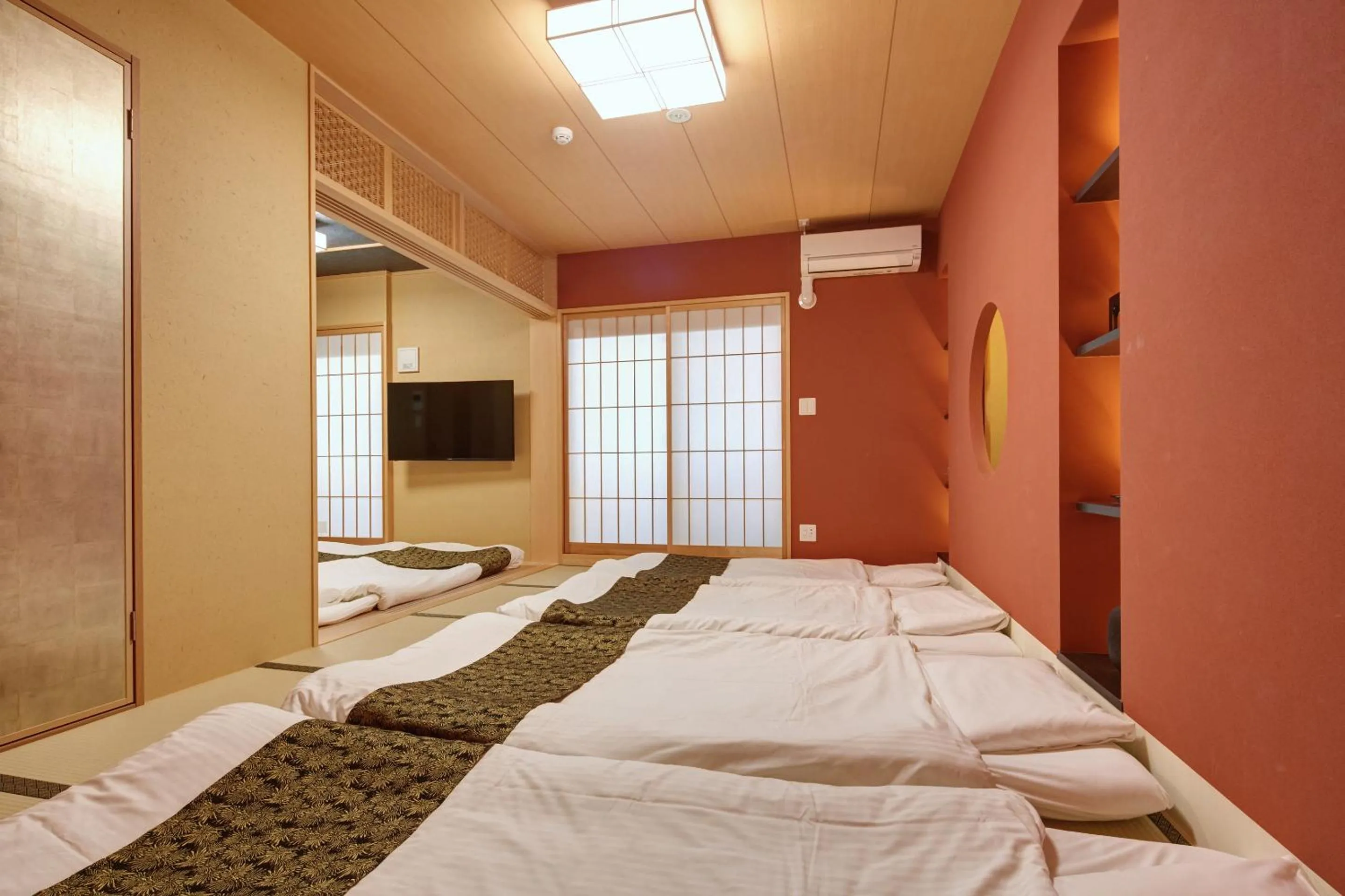 Bedroom, Bed in Hotel Amaterrace Nippombashi-higashi