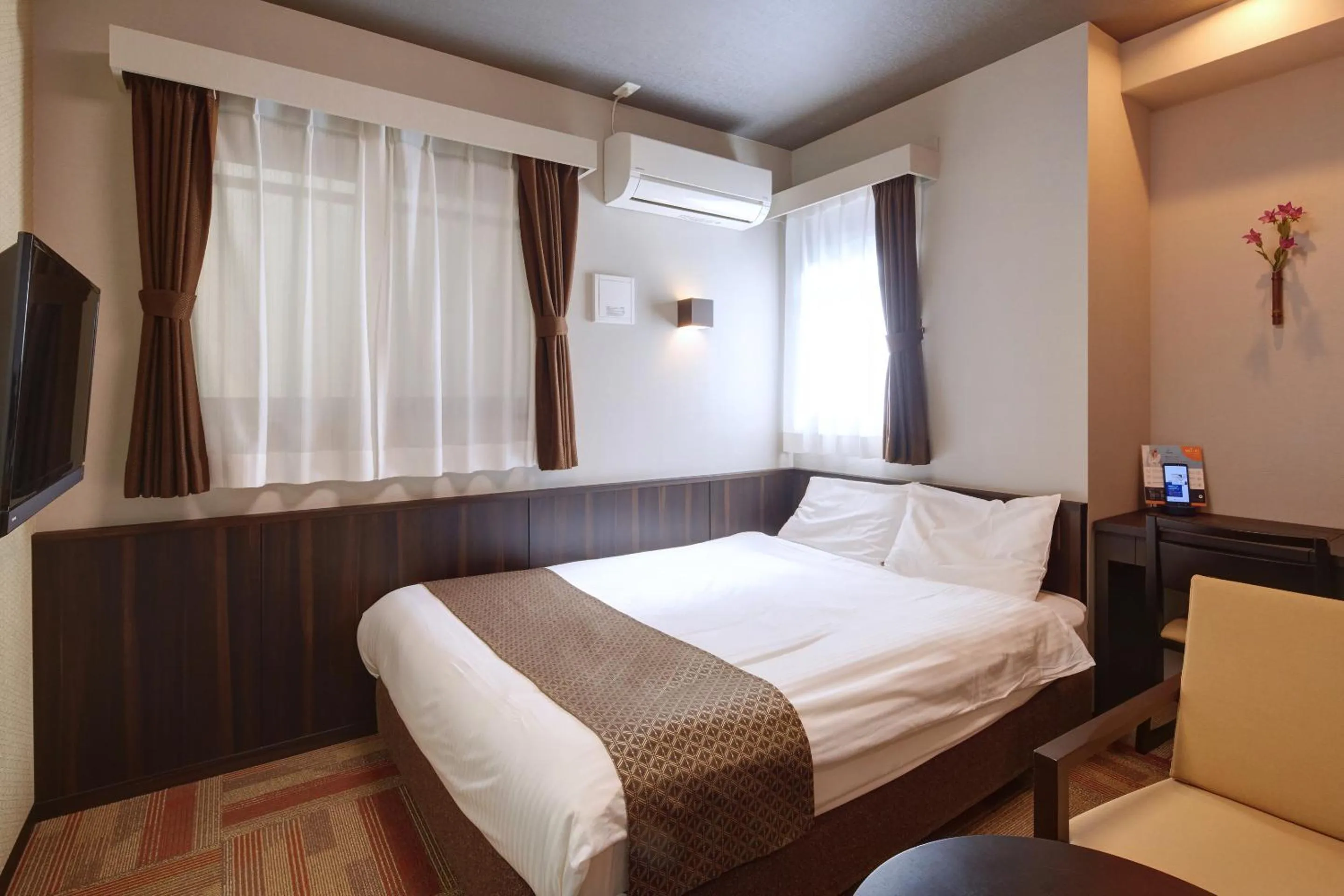 Bedroom, Bed in Hotel Amaterrace Nippombashi-higashi