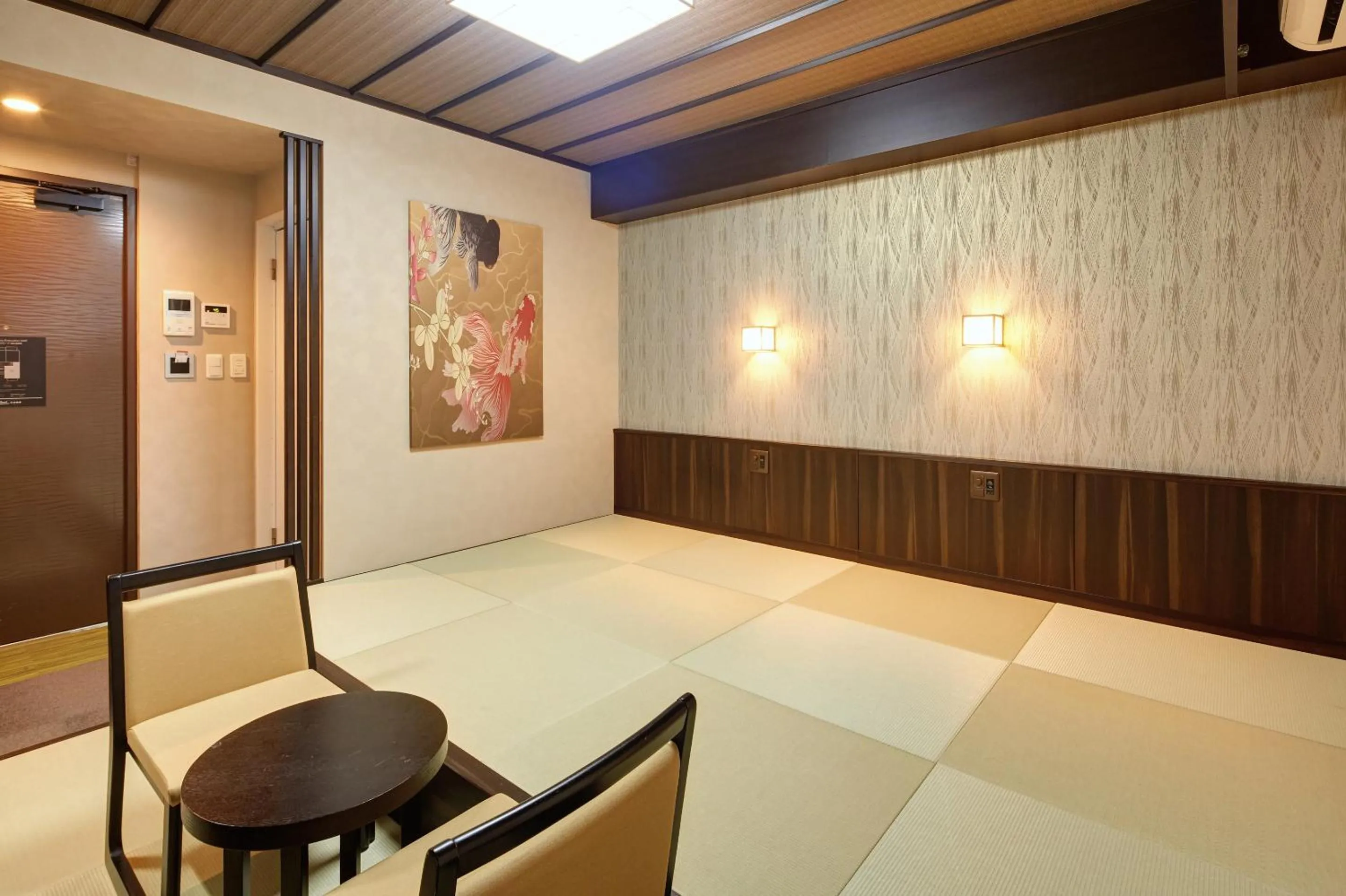 Living room in Hotel Amaterrace Nippombashi-higashi