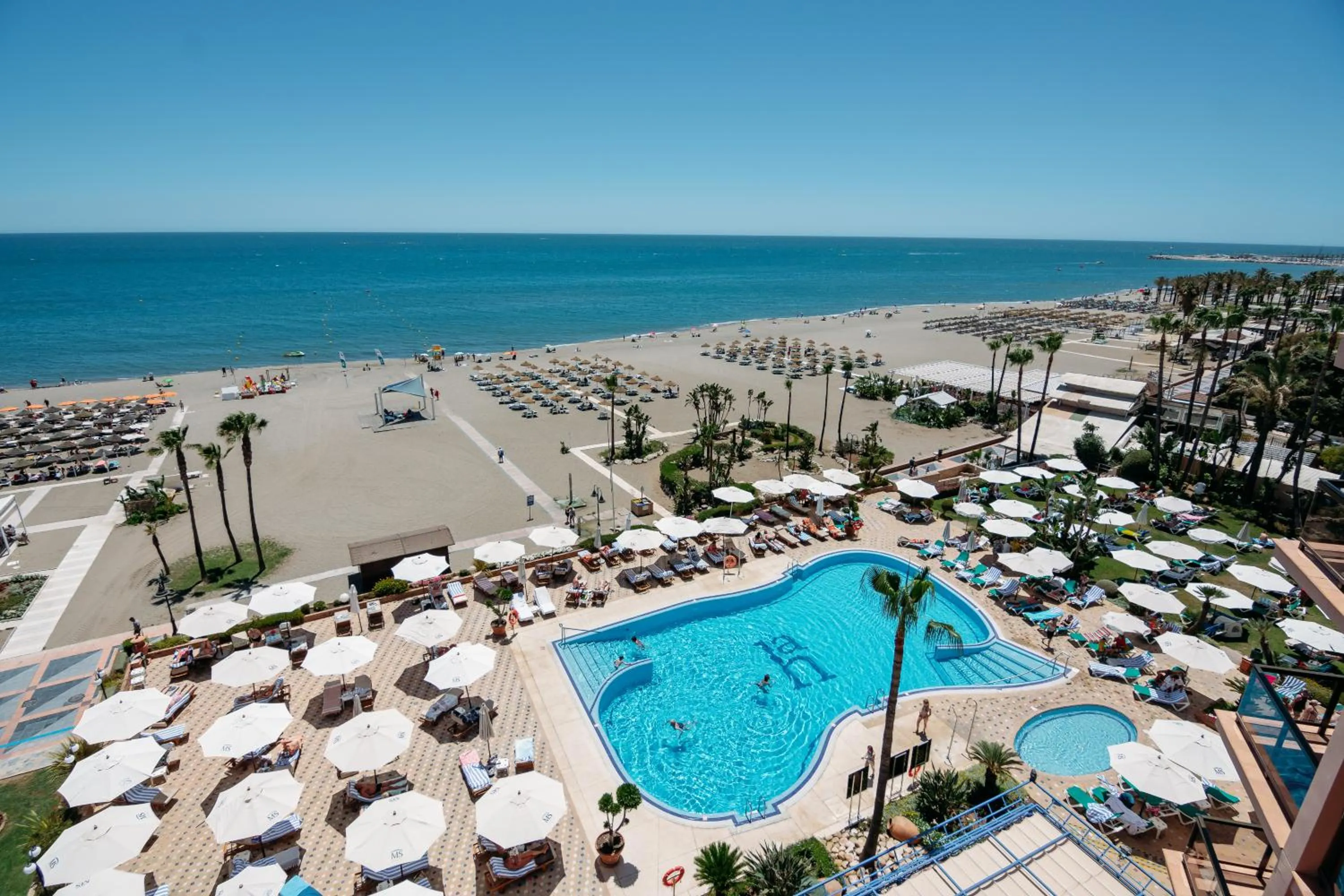 Garden view in MS Amaragua