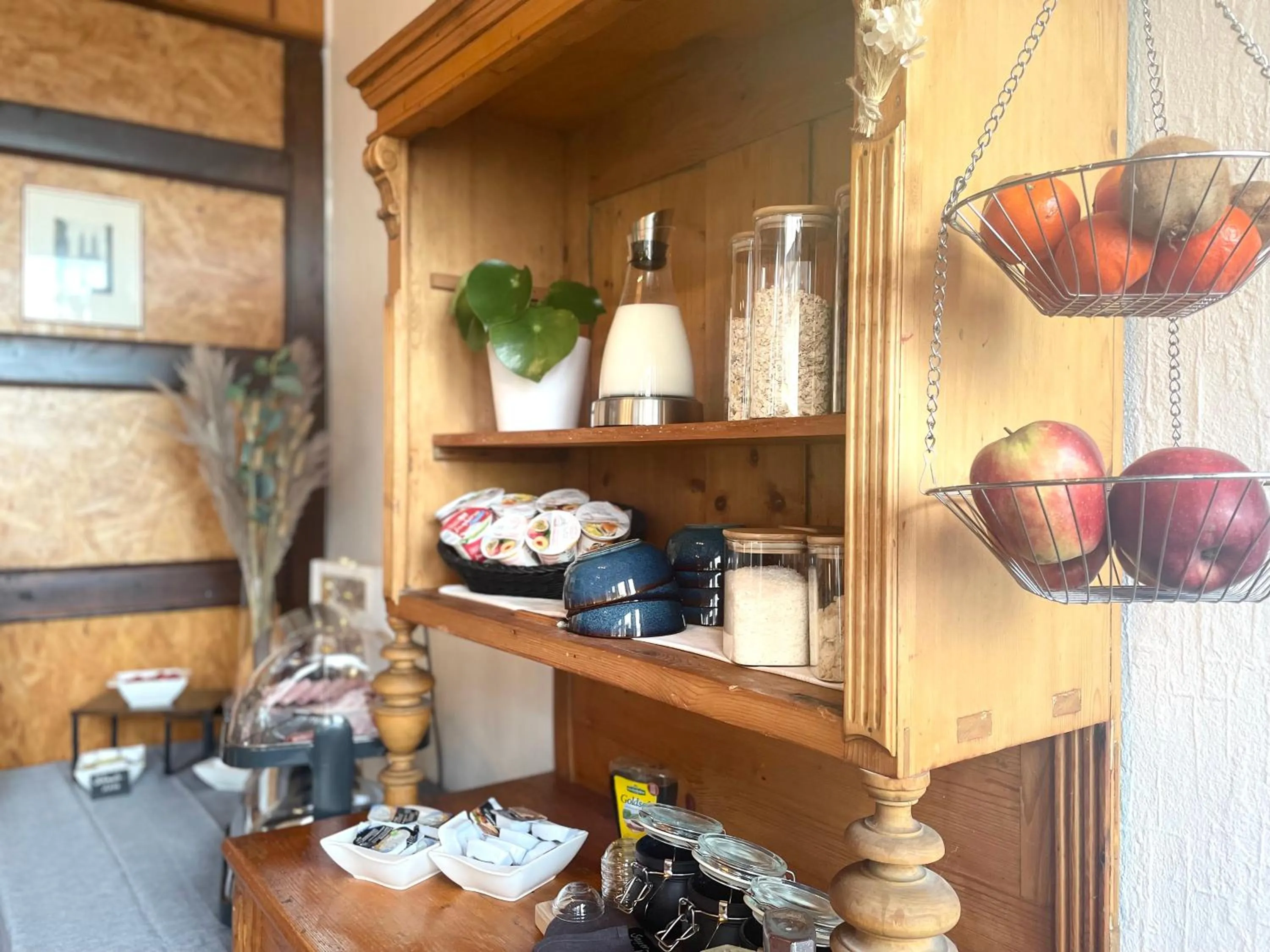 Buffet breakfast in Hotel-Pension Hommen