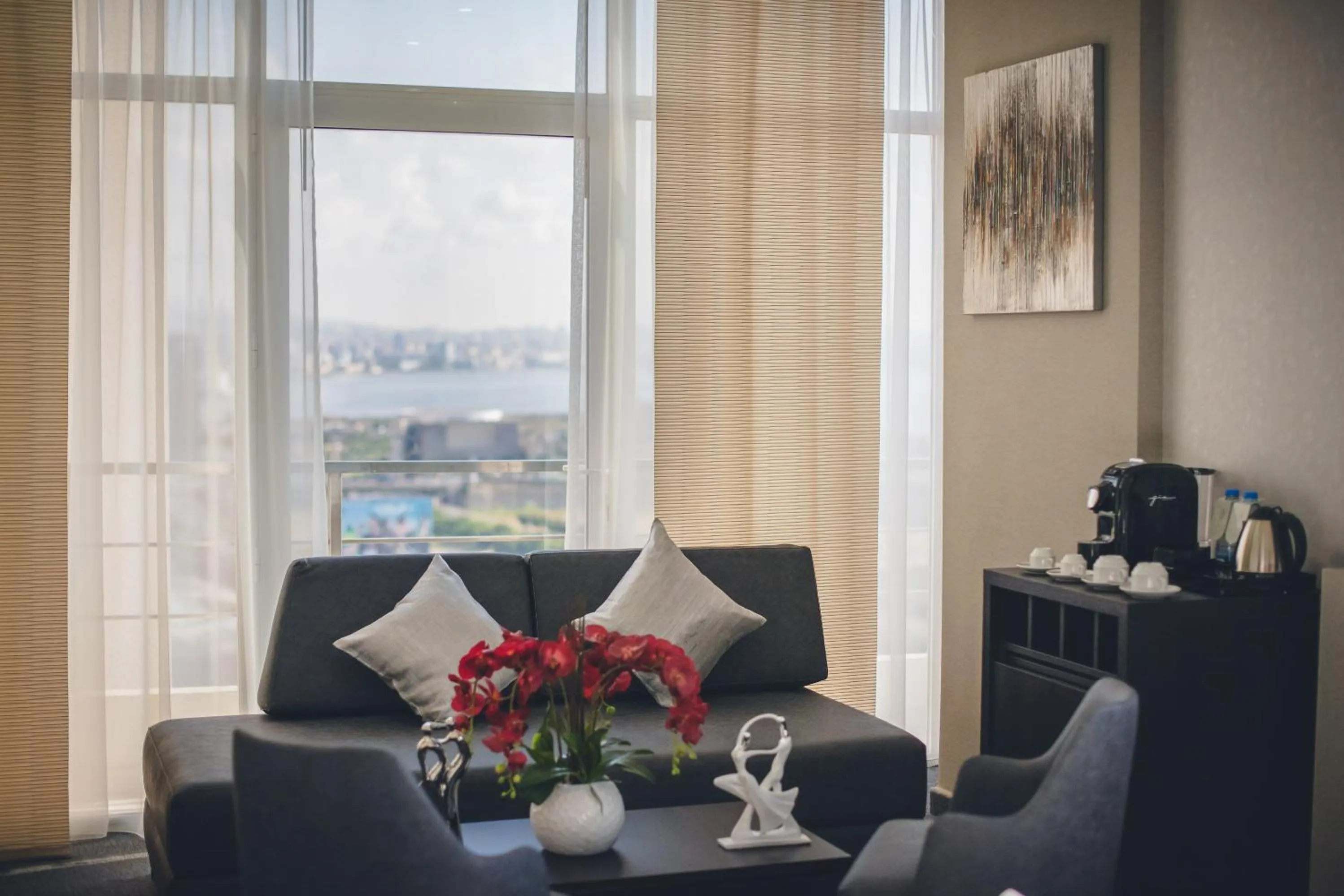 Living room in Louis V Hotel Beirut