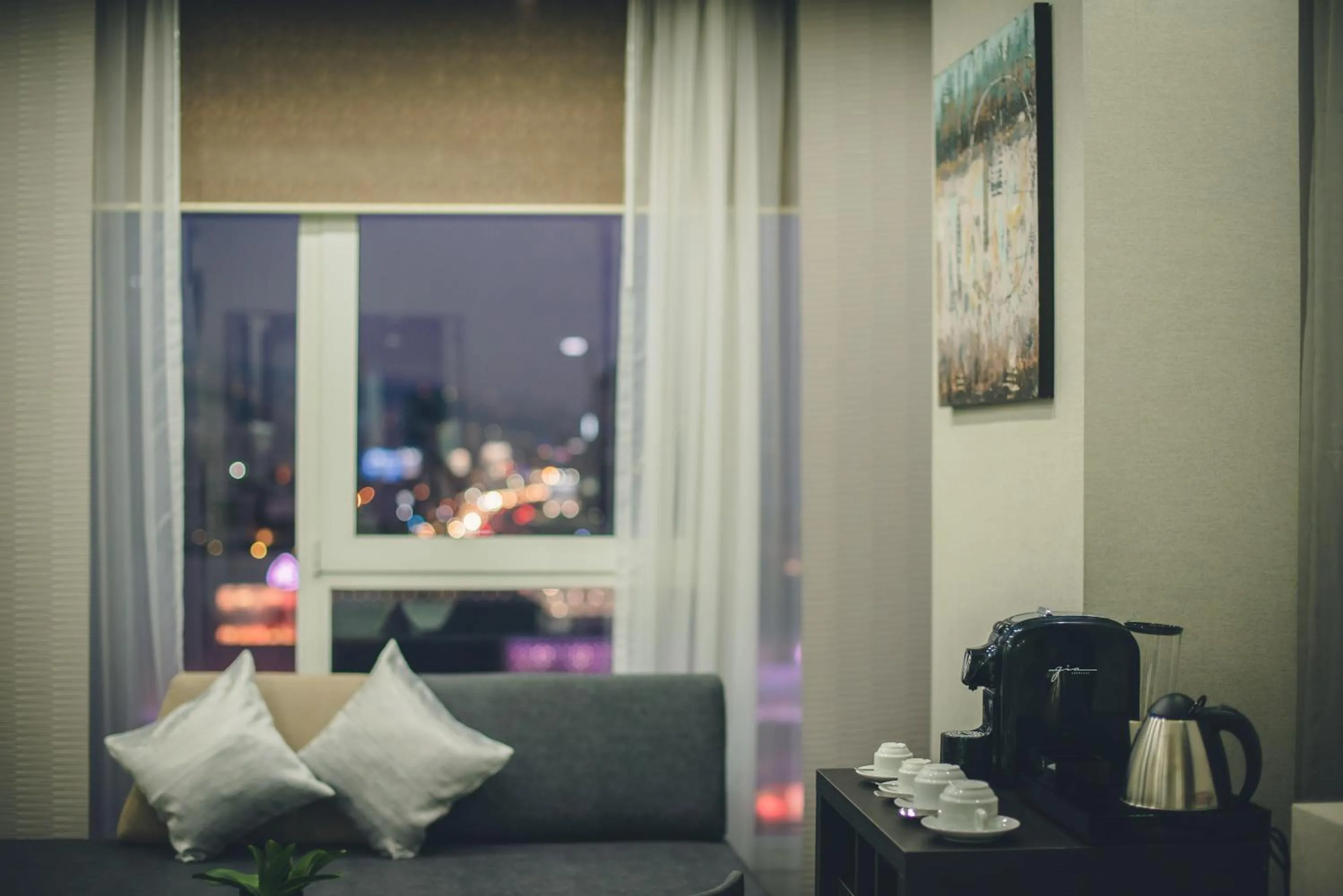 Living room in Louis V Hotel Beirut