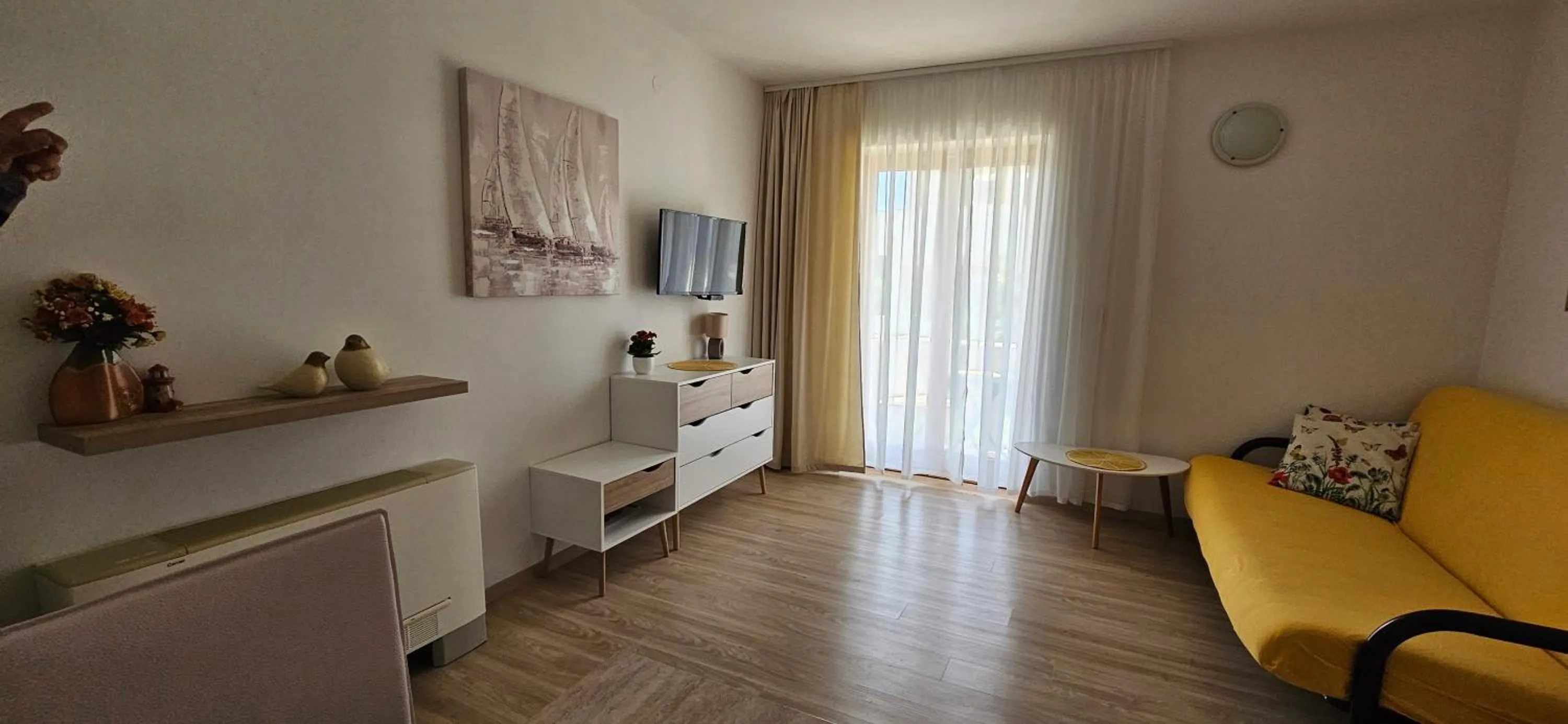 Living room in Cina Apartments