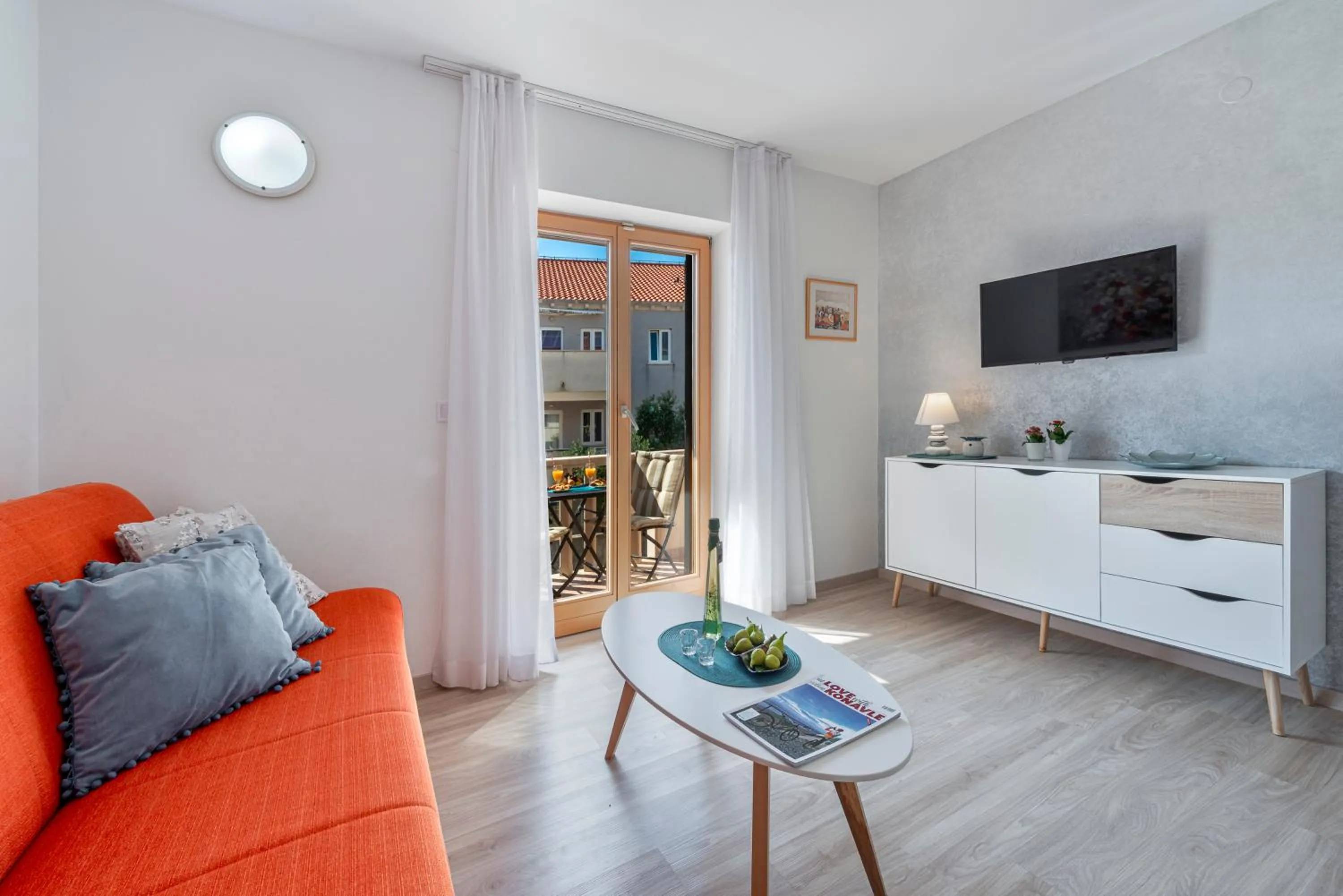 Living room in Cina Apartments