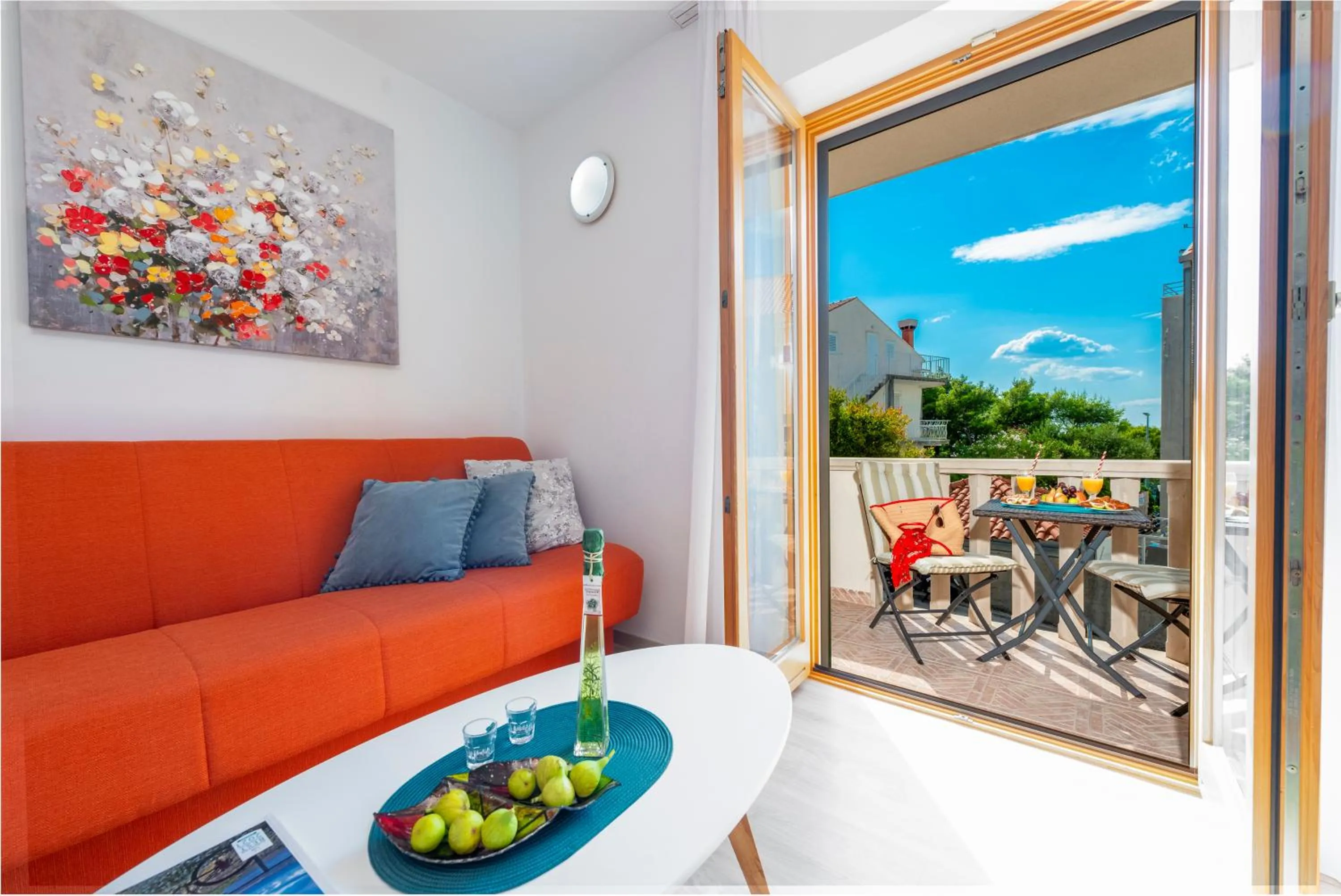 Balcony/Terrace in Cina Apartments